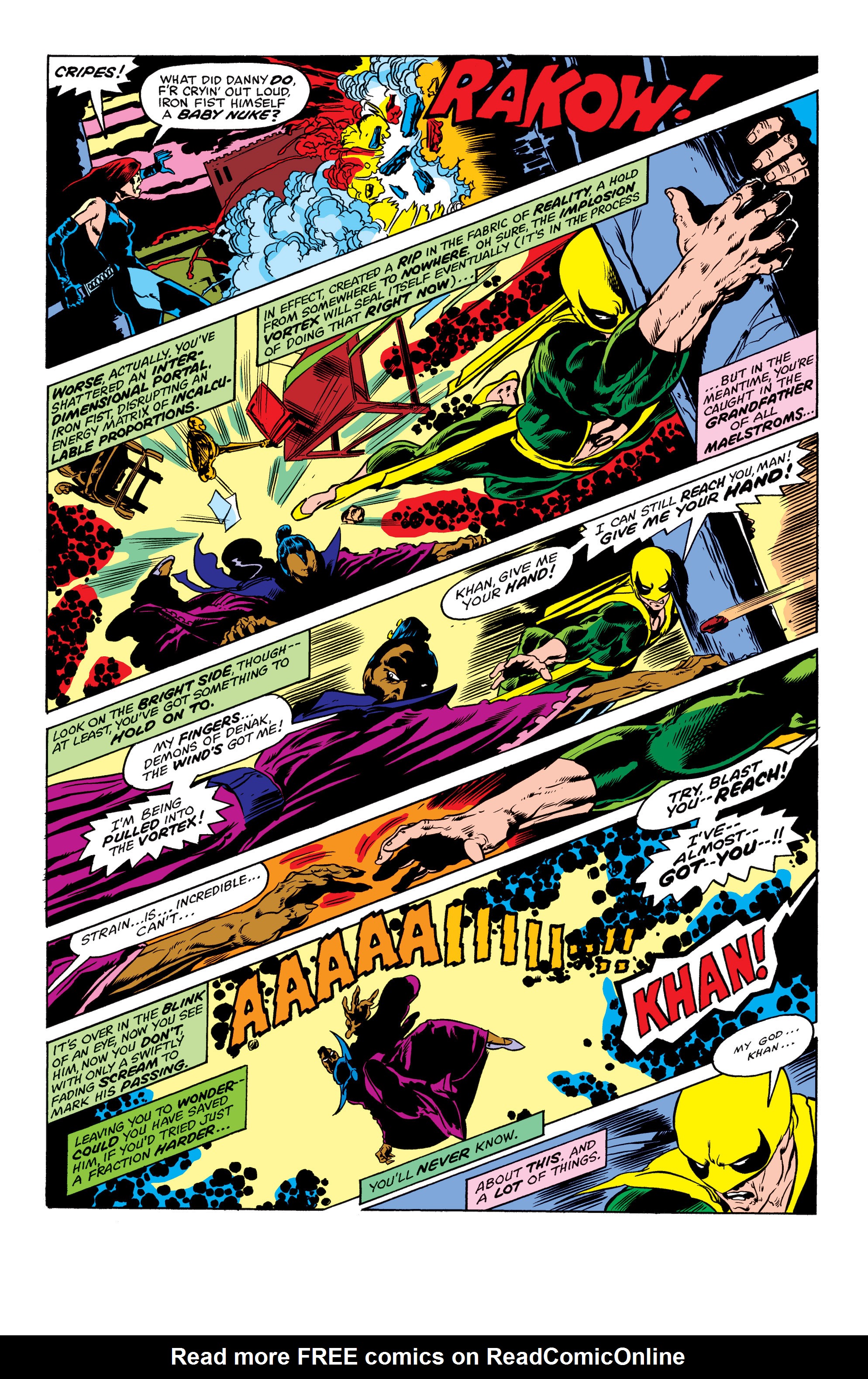 Read online Iron Fist (1975) comic -  Issue #7 - 17