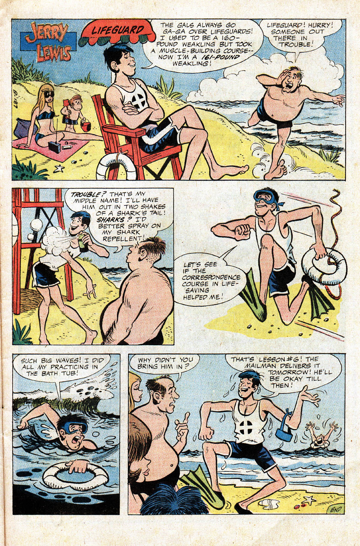 Read online The Adventures of Jerry Lewis comic -  Issue #118 - 33