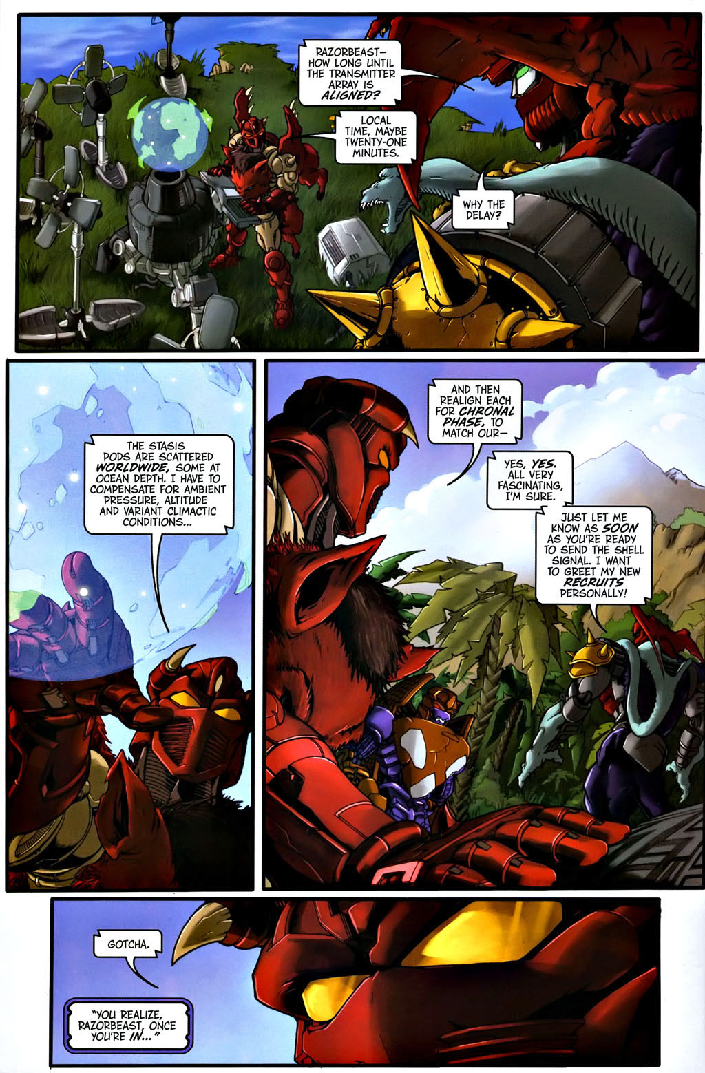 Read online Transformers, Beast Wars: The Gathering comic -  Issue #1 - 11