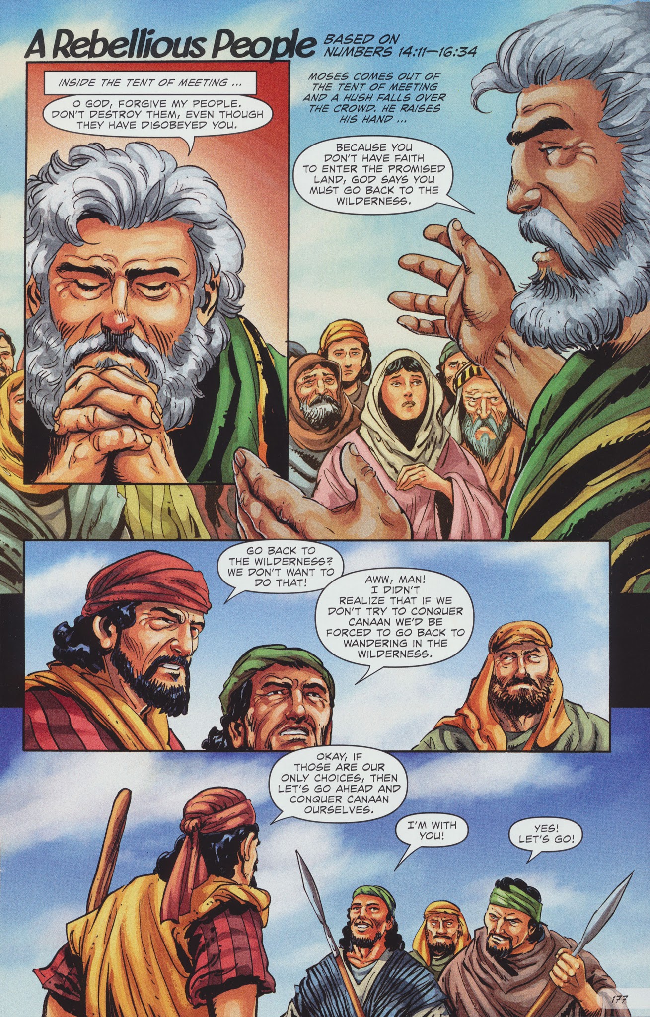 Read online The Action Bible comic -  Issue # TPB 1 - 181