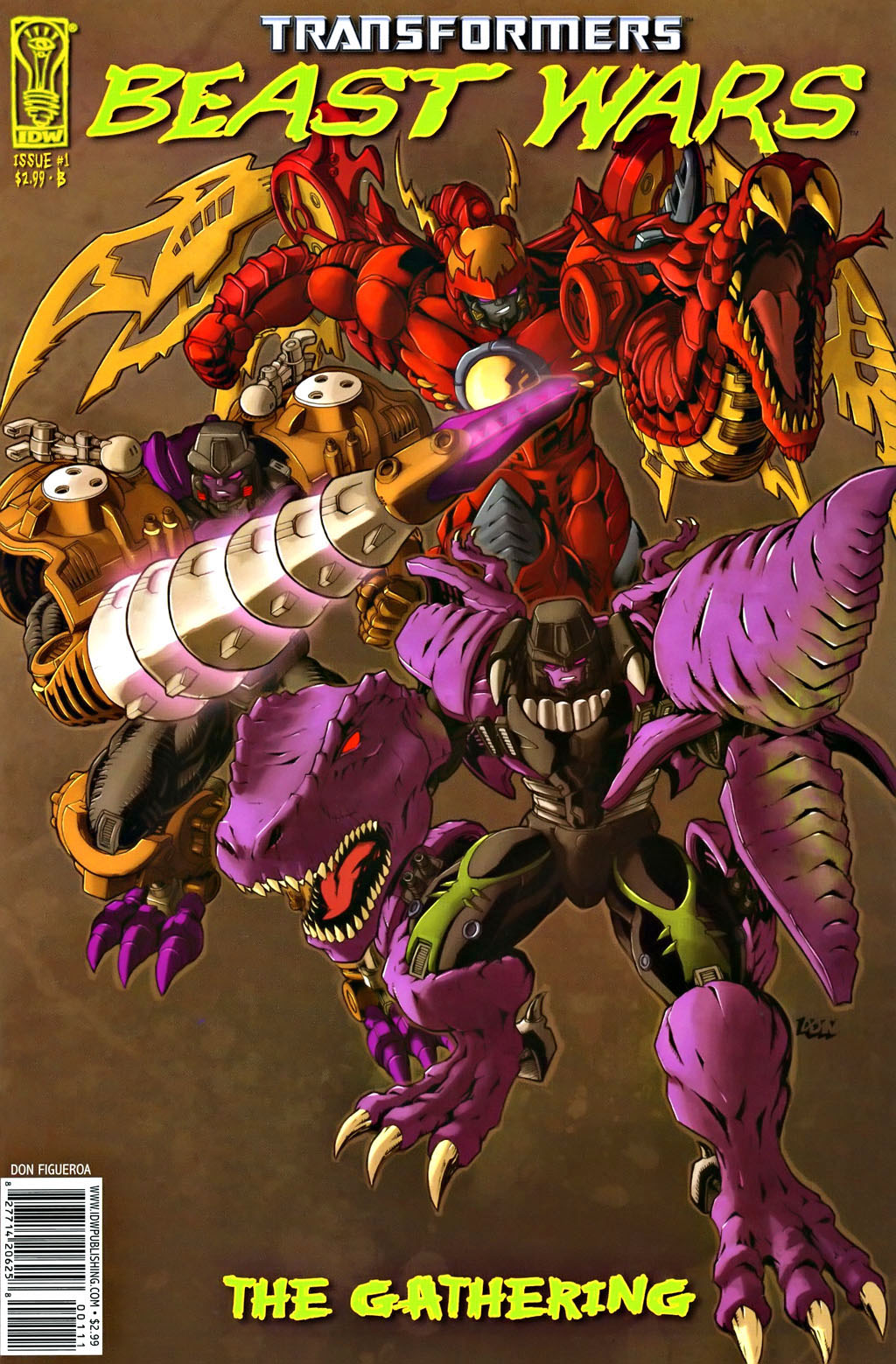 Read online Transformers, Beast Wars: The Gathering comic -  Issue #1 - 1