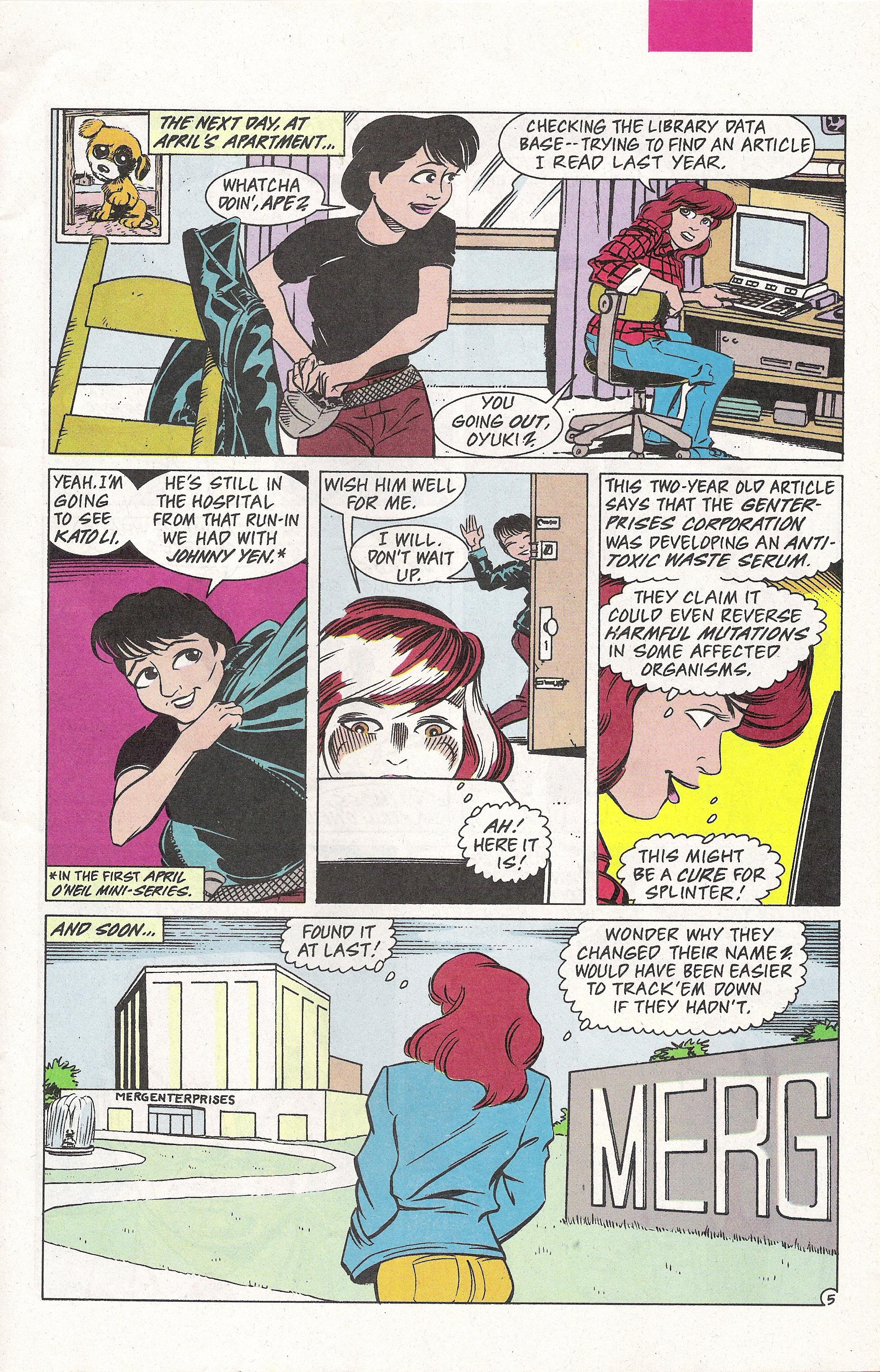 Read online Teenage Mutant Ninja Turtles Adventures (1989) comic -  Issue # _Special 11 - 6