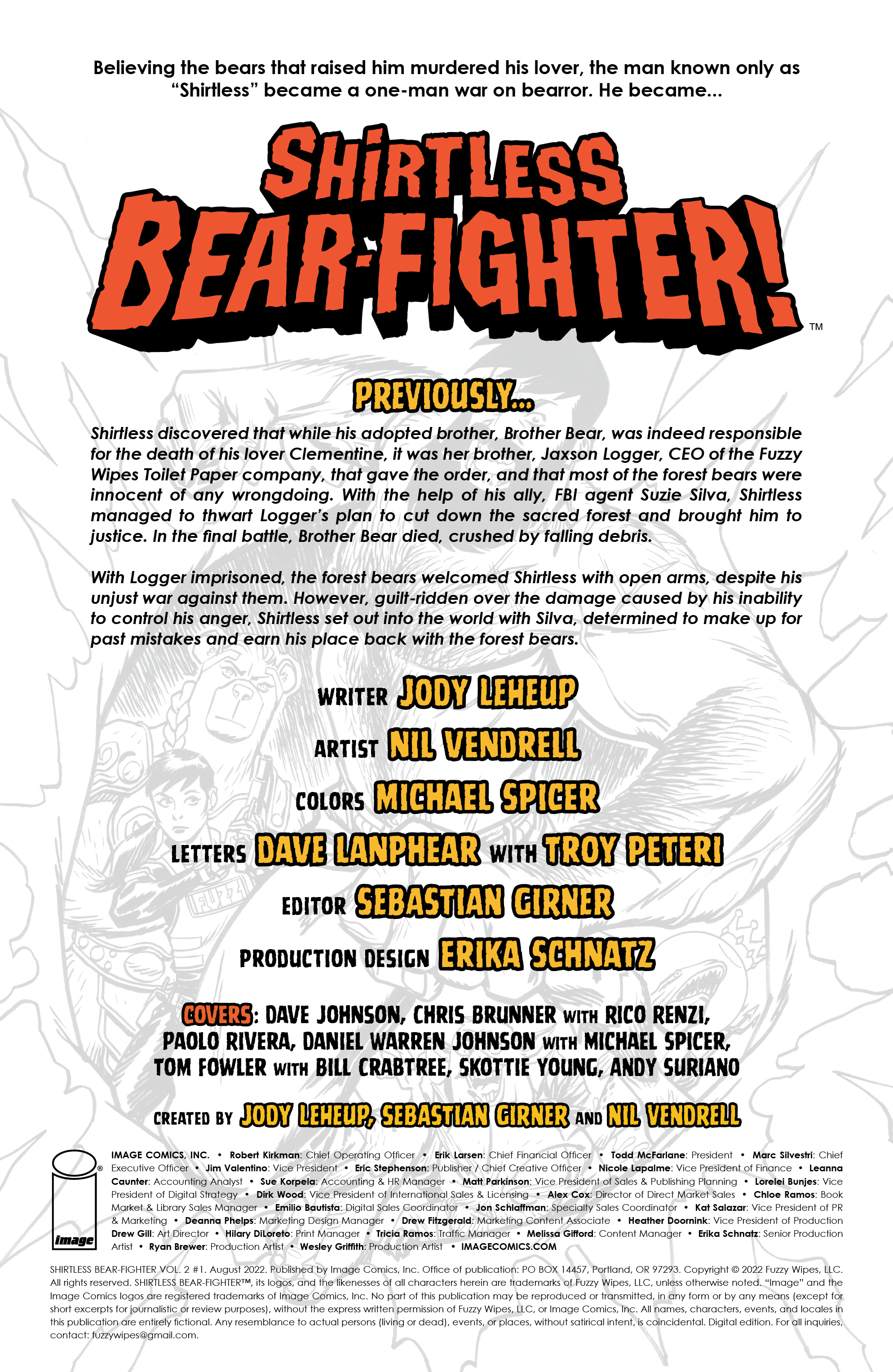 Read online Shirtless Bear-Fighter! 2 comic -  Issue #1 - 2