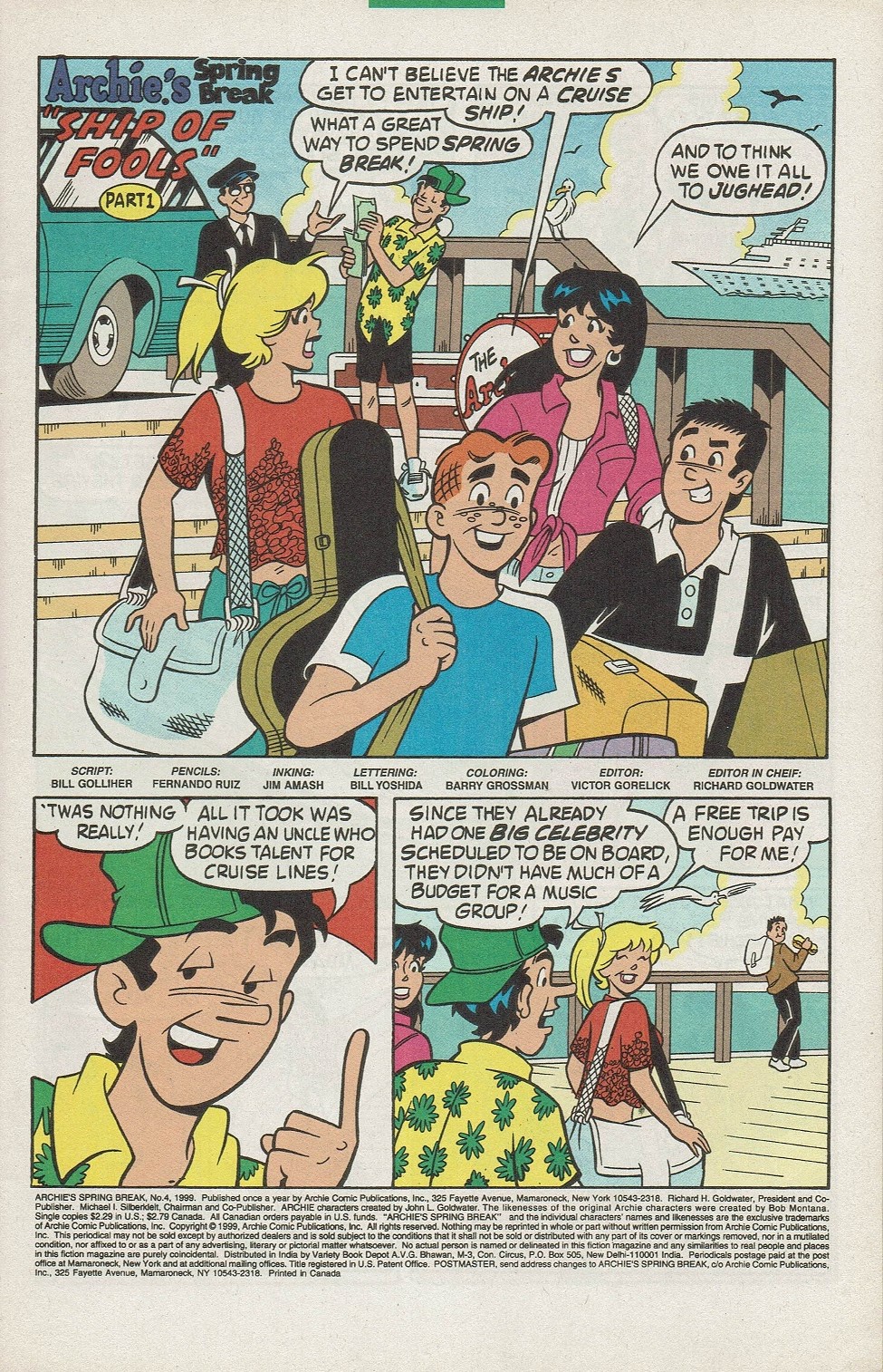 Read online Archie's Spring Break comic -  Issue #4 - 3