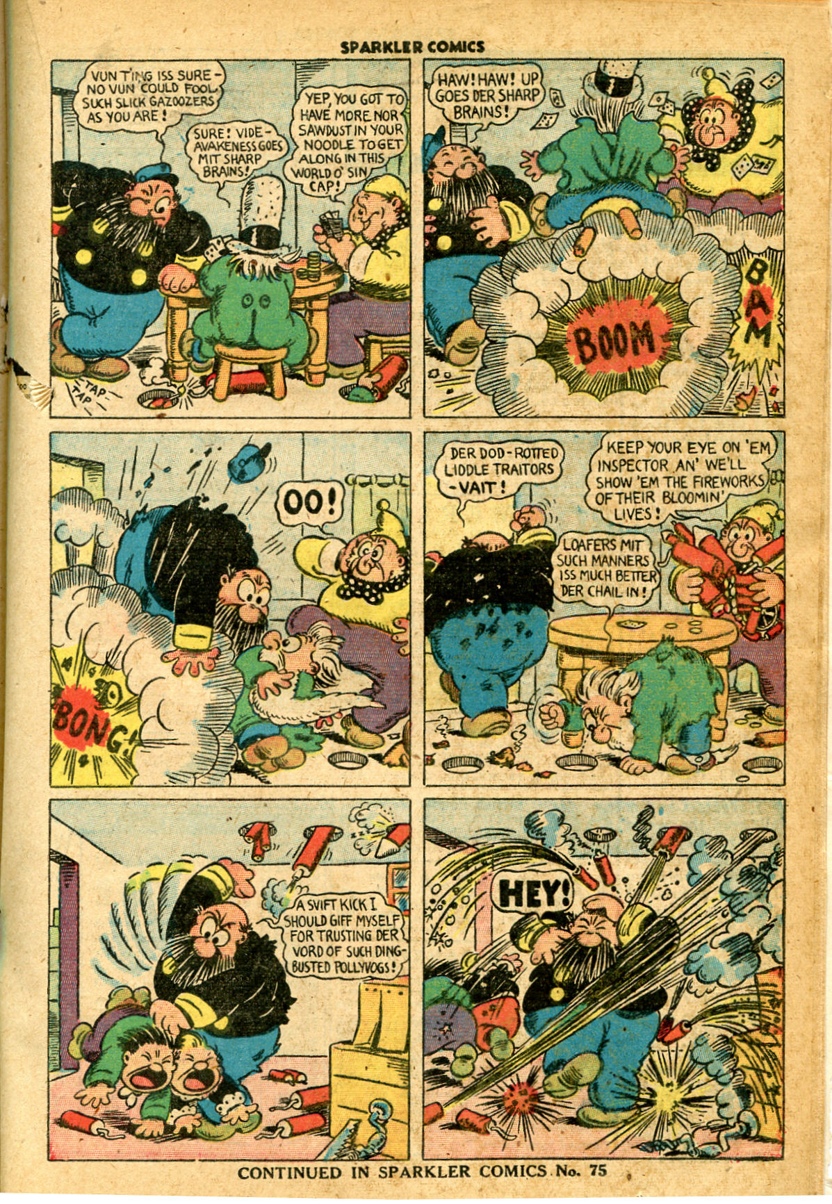 Read online Sparkler Comics comic -  Issue #74 - 10