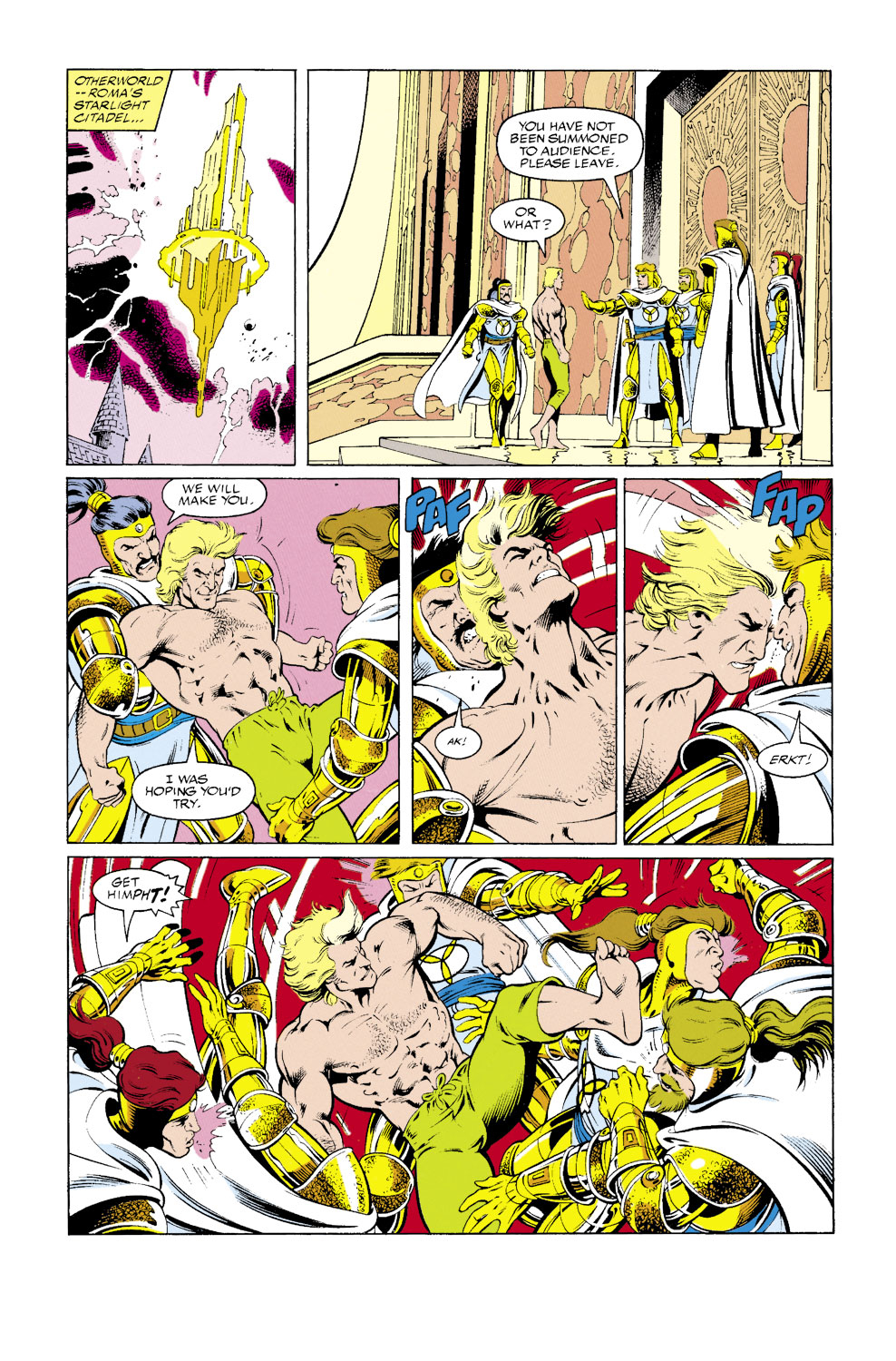 Read online Excalibur (1988) comic -  Issue #47 - 11