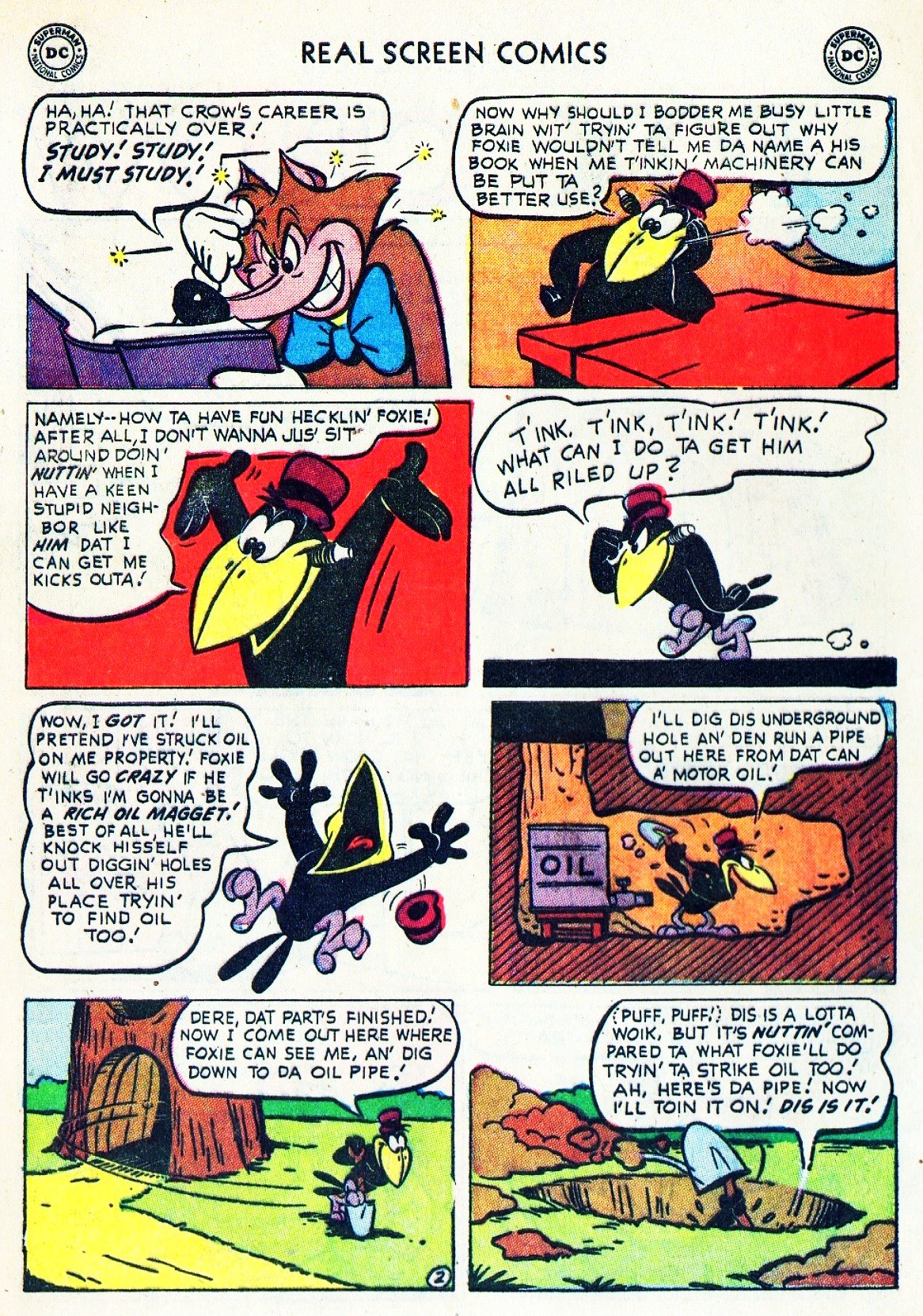 Read online Real Screen Comics comic -  Issue #48 - 4