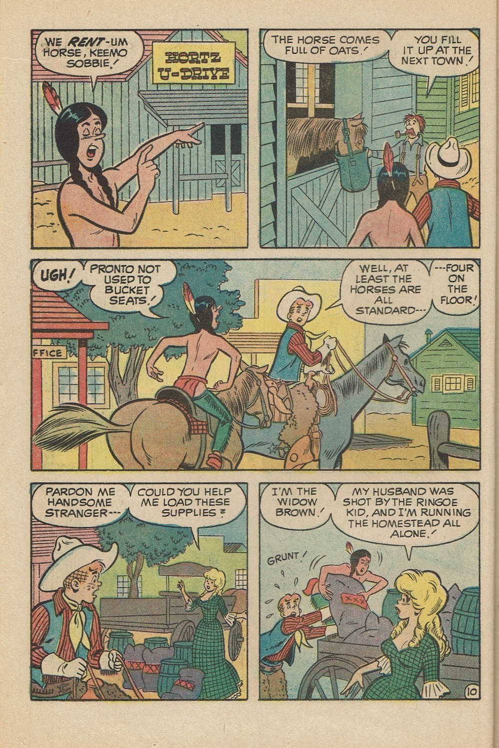 Read online Reggie and Me (1966) comic -  Issue #56 - 14
