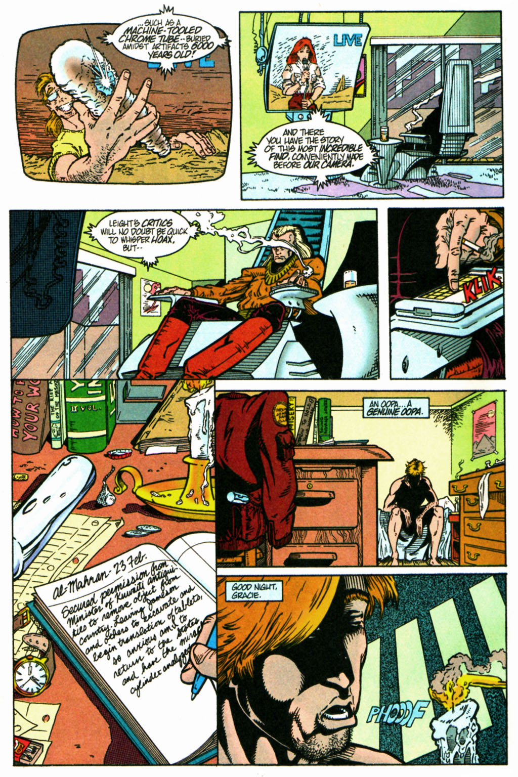 Read online Xenobrood comic -  Issue #0 - 5
