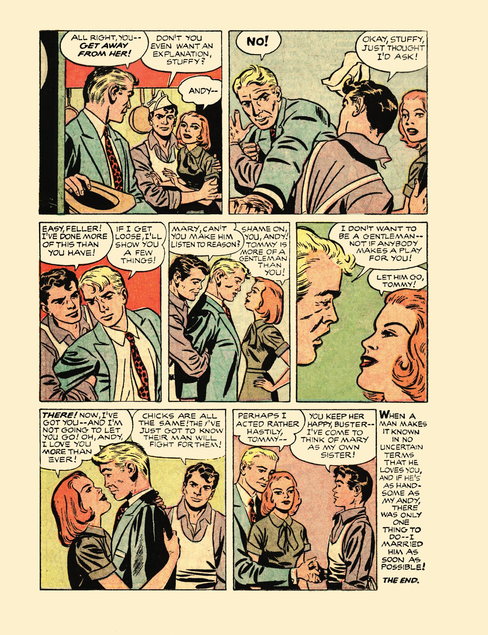 Read online Young Romance: The Best of Simon & Kirby’s Romance Comics comic -  Issue # TPB 3 - 36