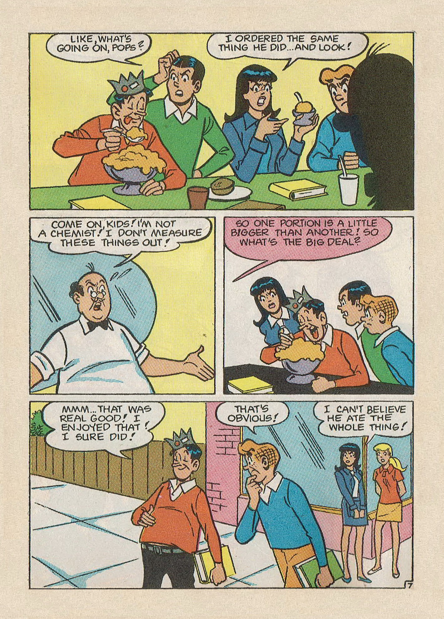 Read online Jughead Jones Comics Digest comic -  Issue #63 - 88