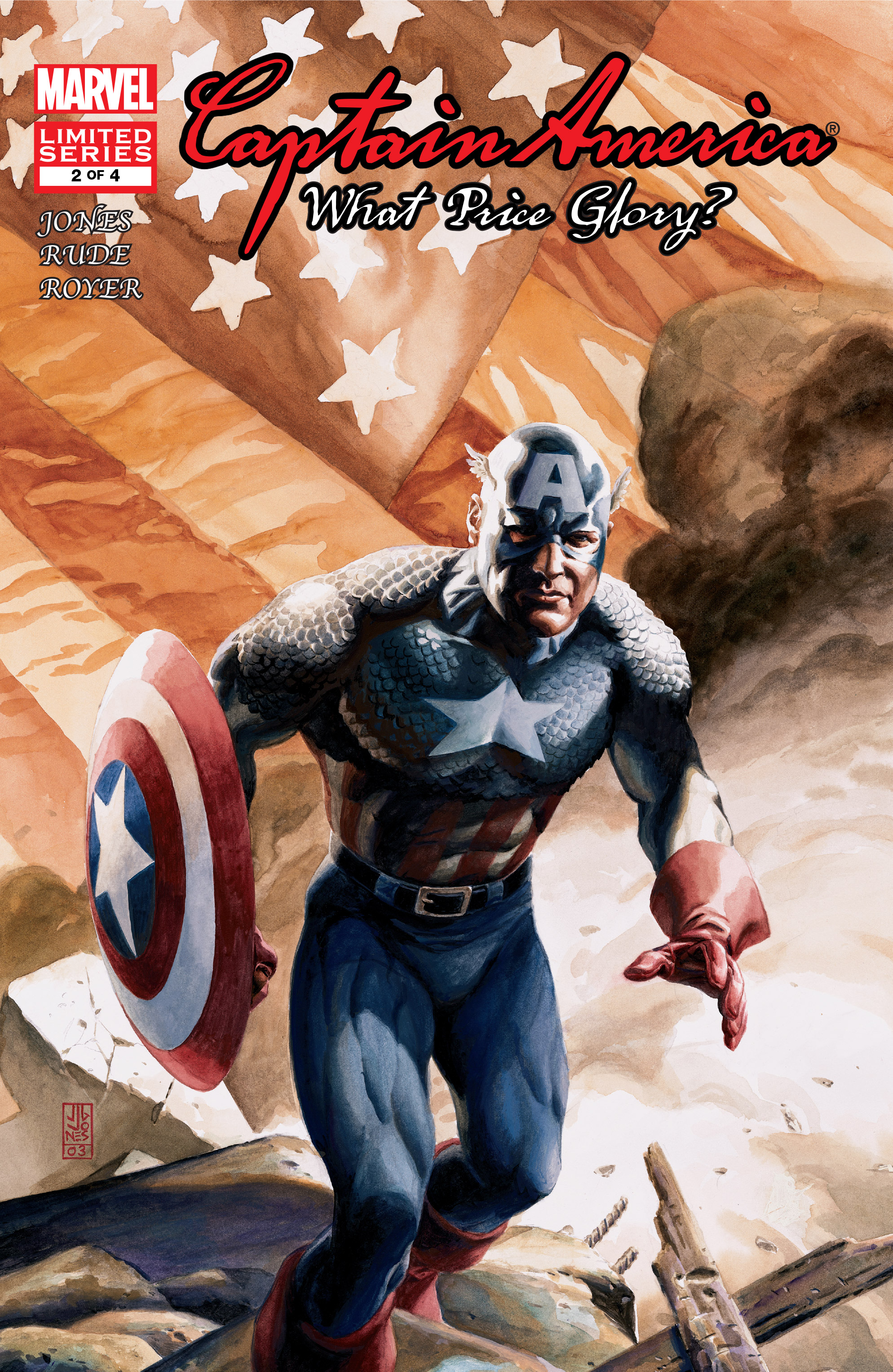 Read online Captain America: What Price Glory comic -  Issue #2 - 1
