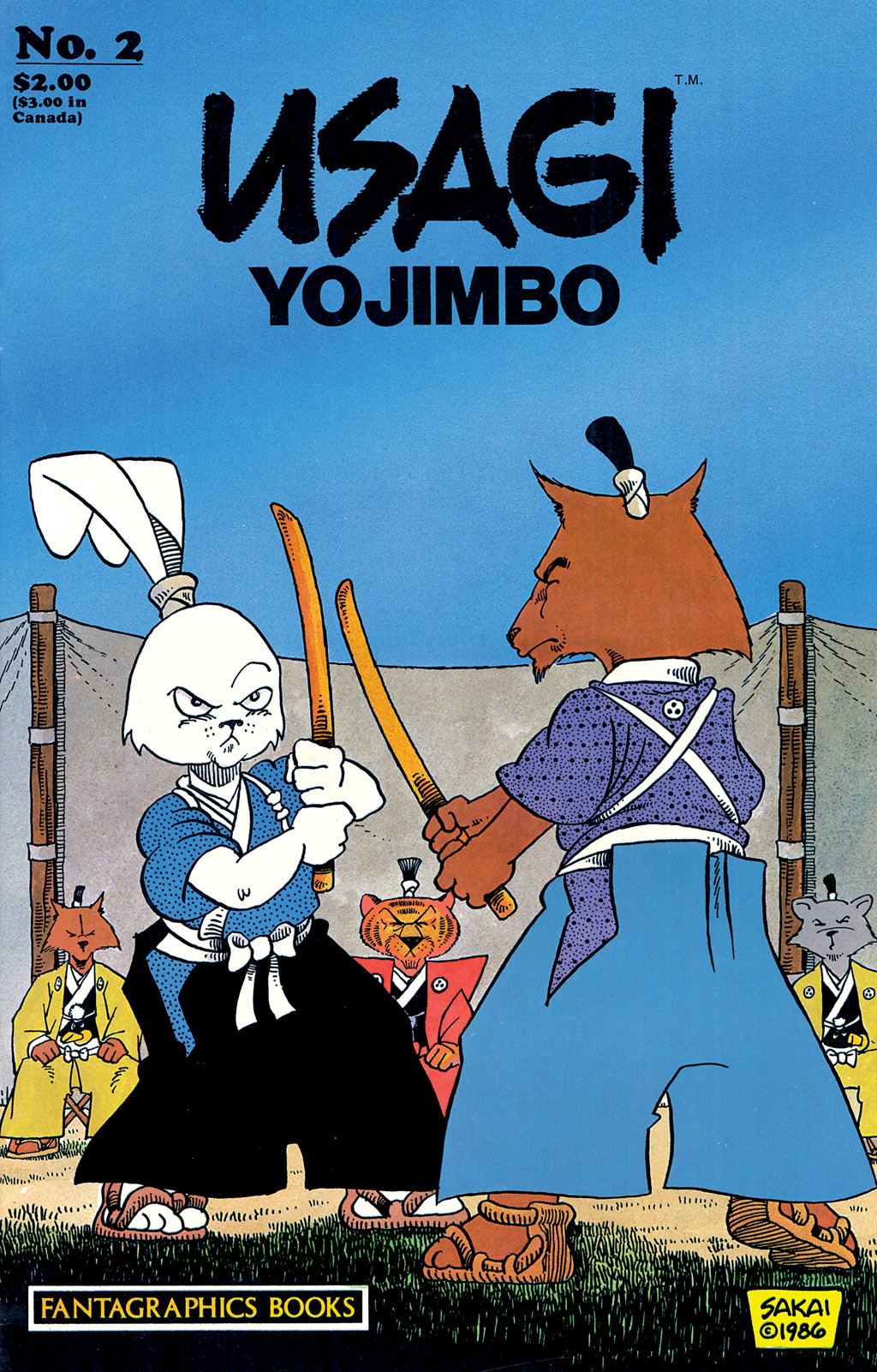 Read online Usagi Yojimbo (1987) comic -  Issue #2 - 1