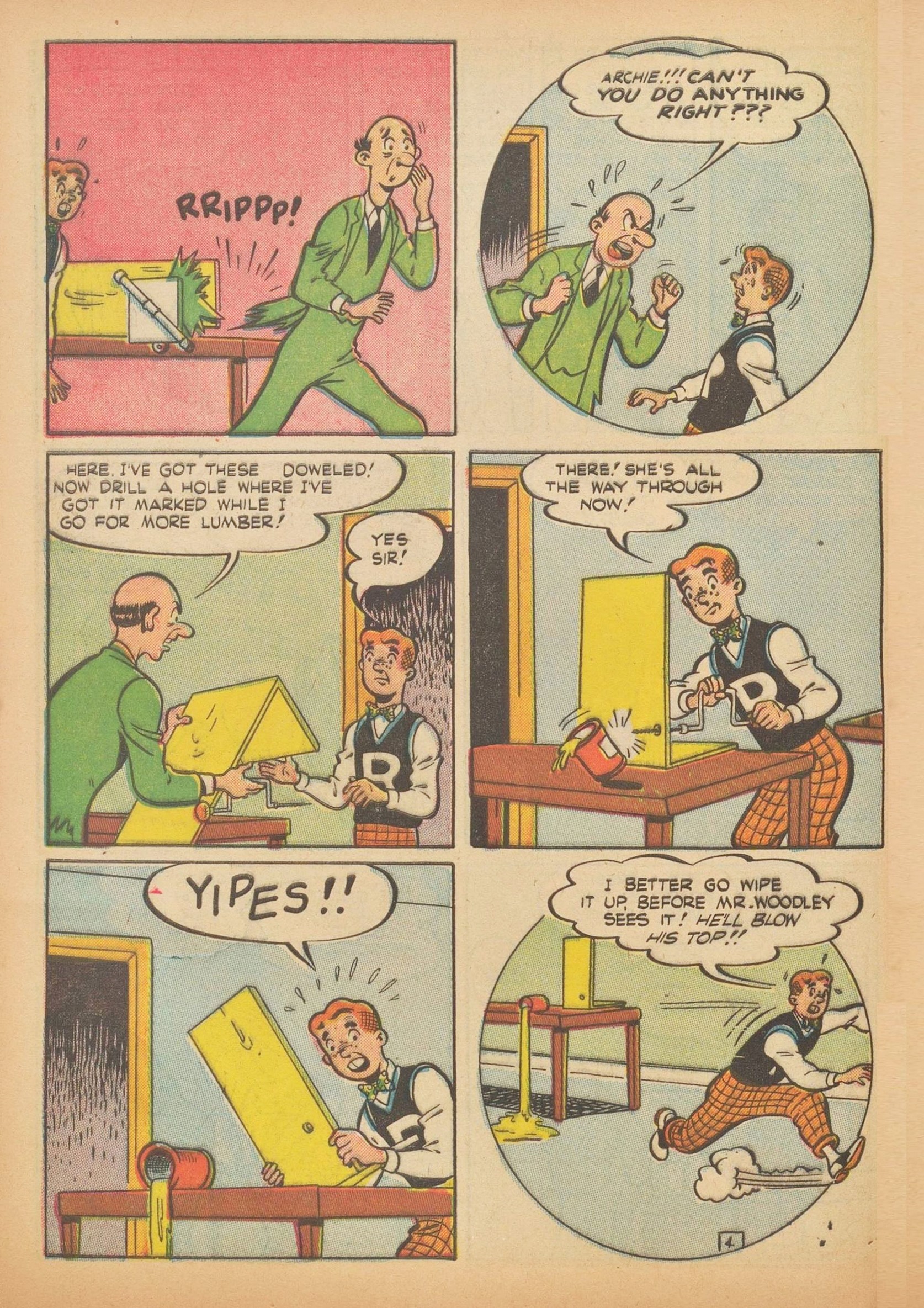 Read online Pep Comics comic -  Issue #75 - 6
