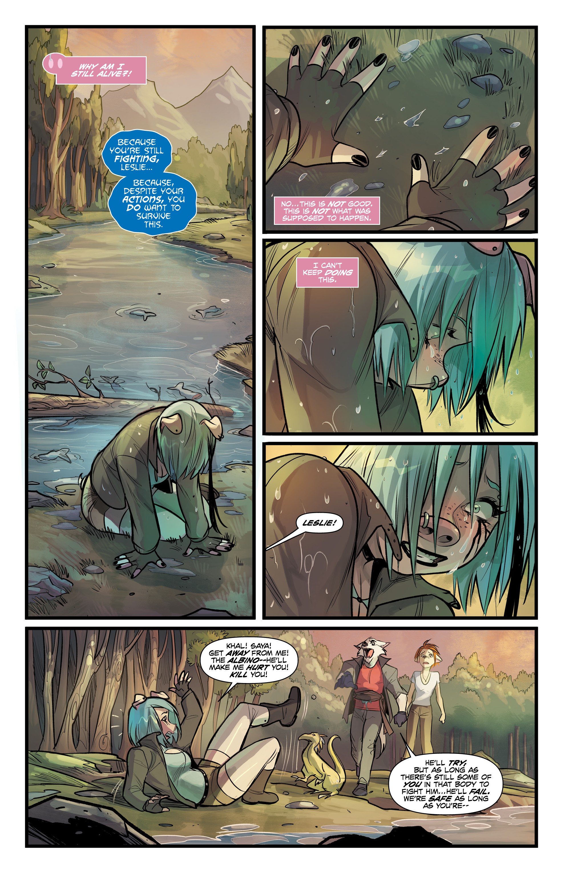 Read online Unnatural comic -  Issue #10 - 4
