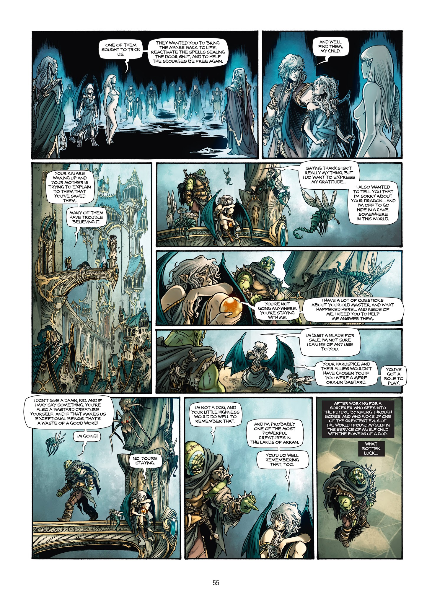 Read online Elves comic -  Issue #18 - 54