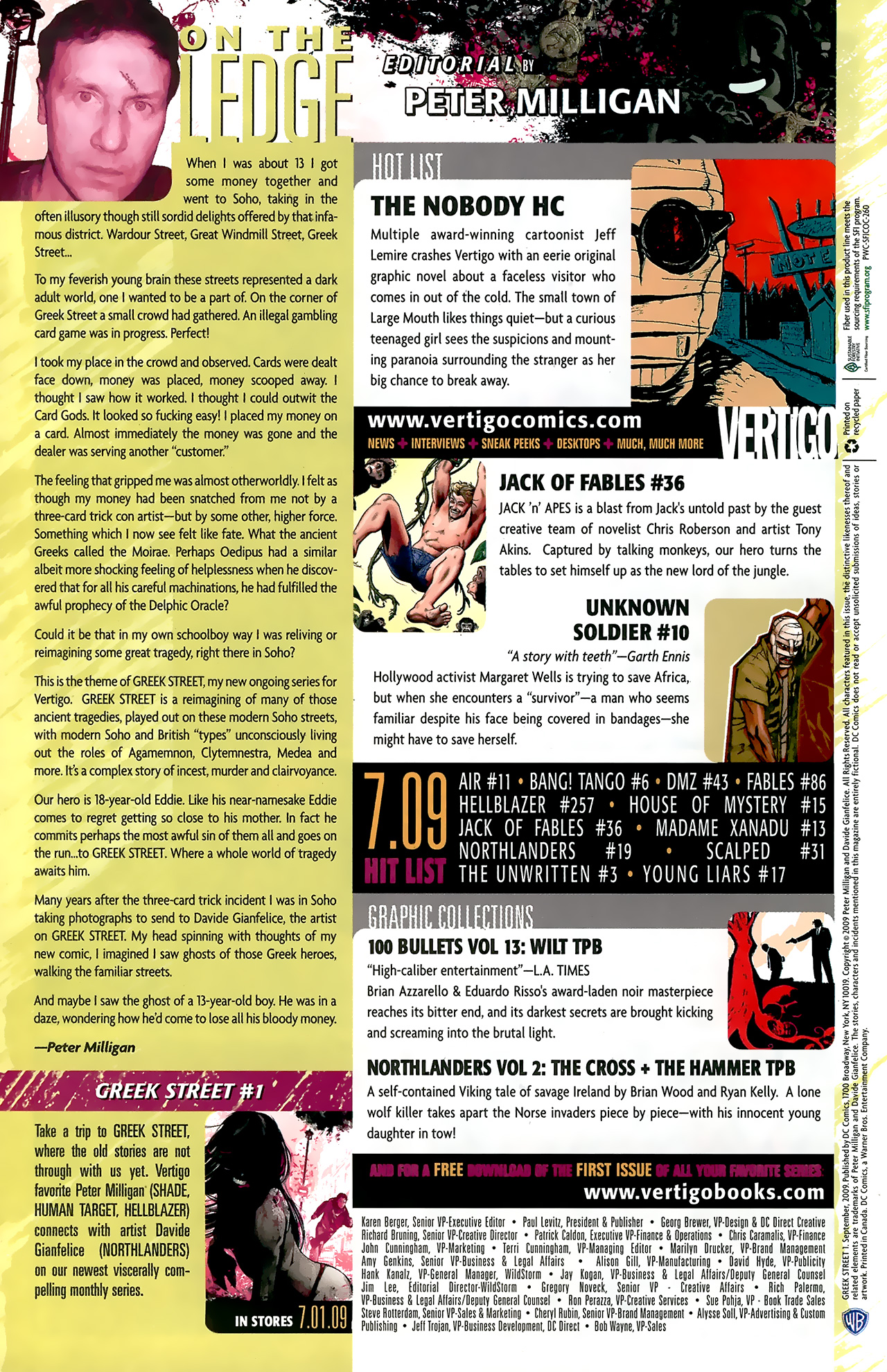 Read online Greek Street comic -  Issue #1 - 32