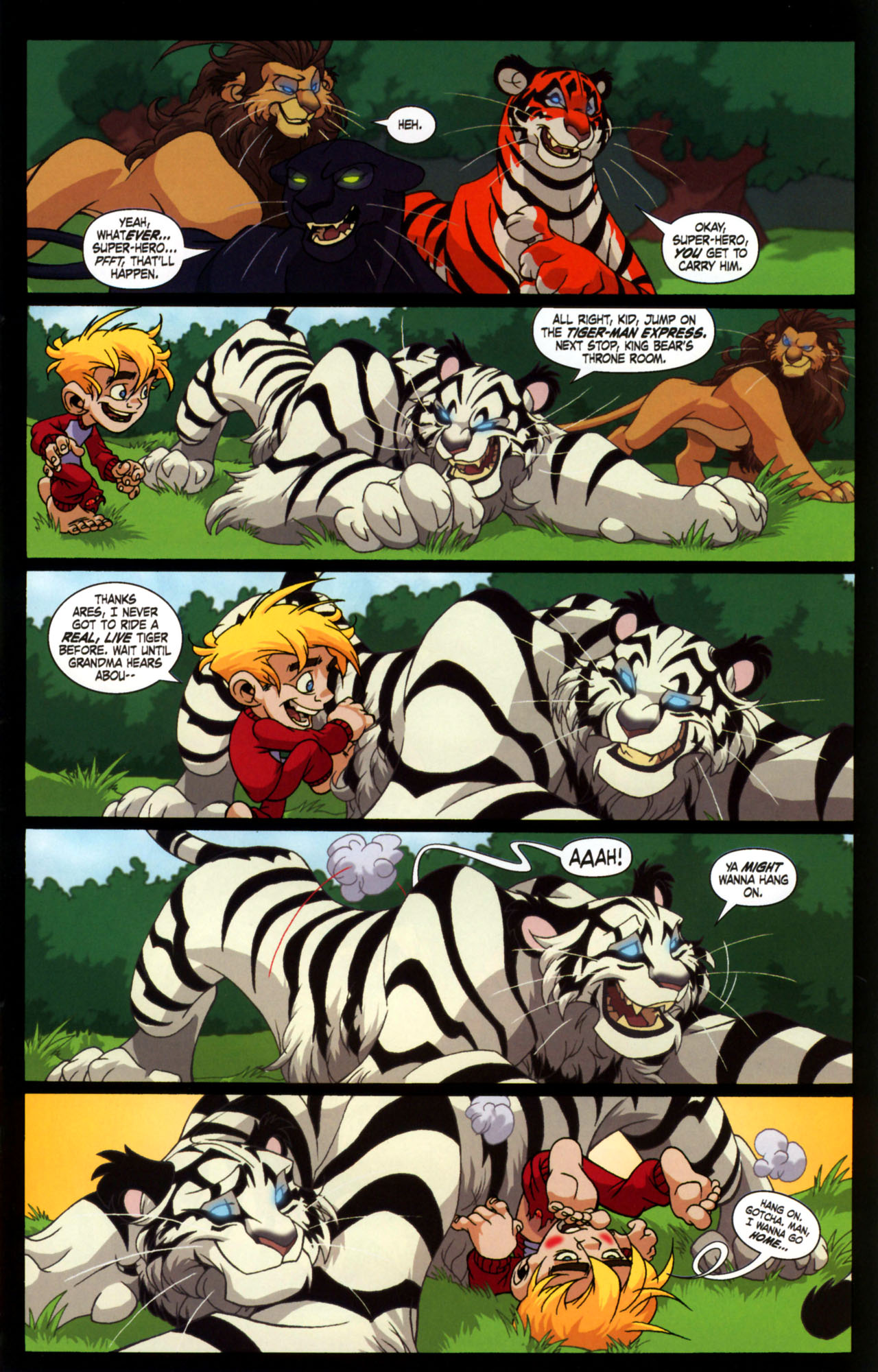 Read online Lions, Tigers and Bears comic -  Issue #2 - 7