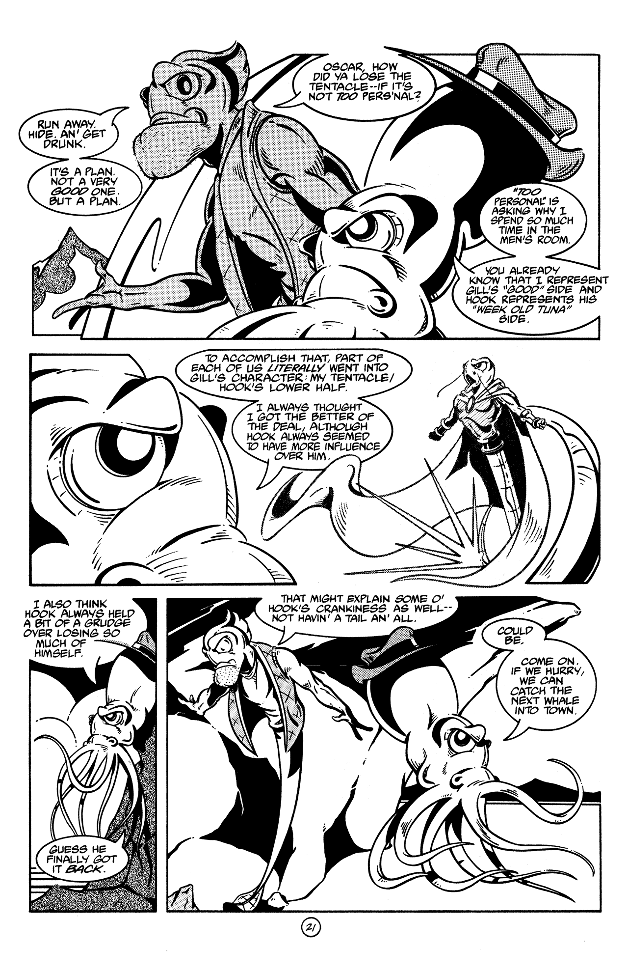 Read online The Fish Police comic -  Issue #24 - 23
