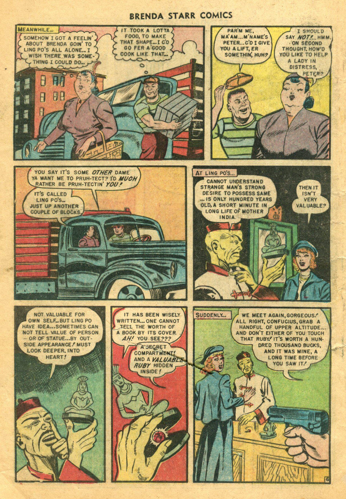 Read online Brenda Starr (1948) comic -  Issue #9 - 8