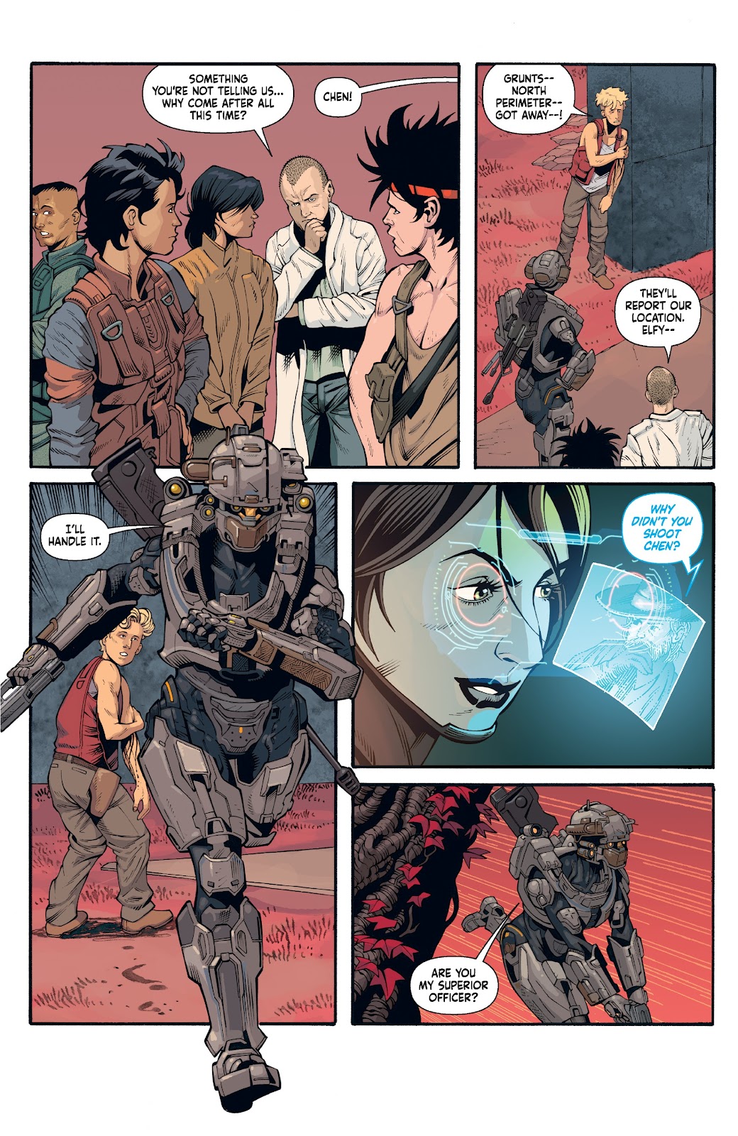 Halo: Lone Wolf issue 2 - Page 7