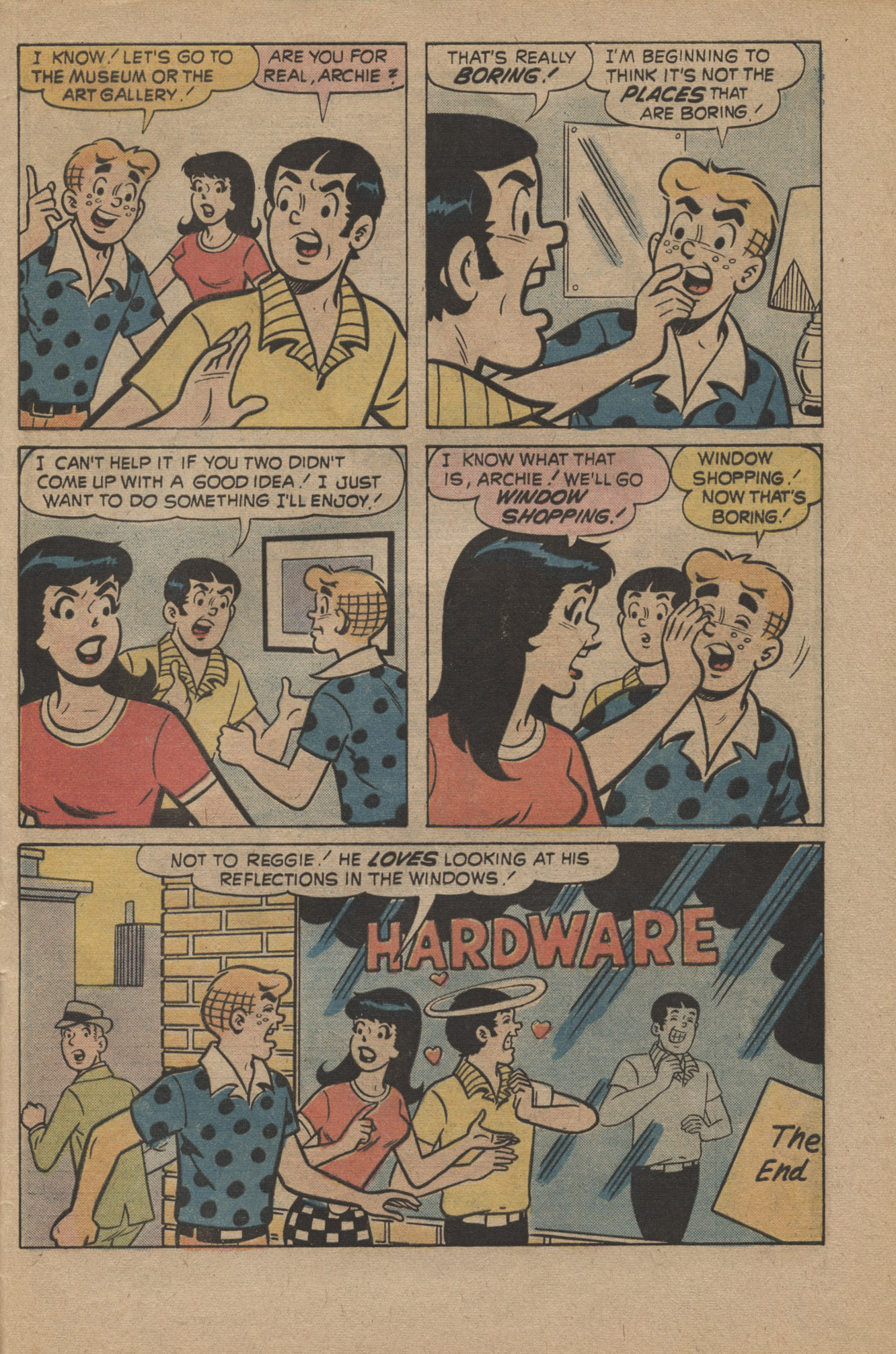Read online Reggie and Me (1966) comic -  Issue #72 - 32