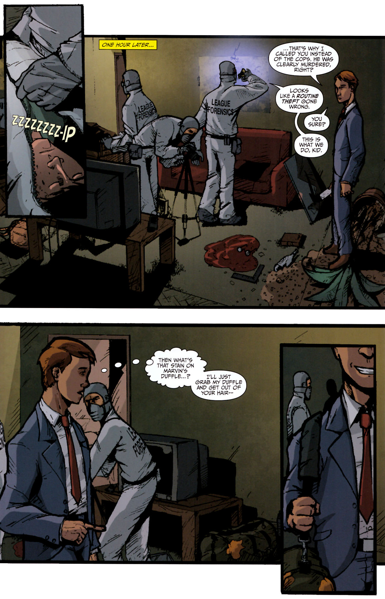 Read online Caped comic -  Issue #3 - 4