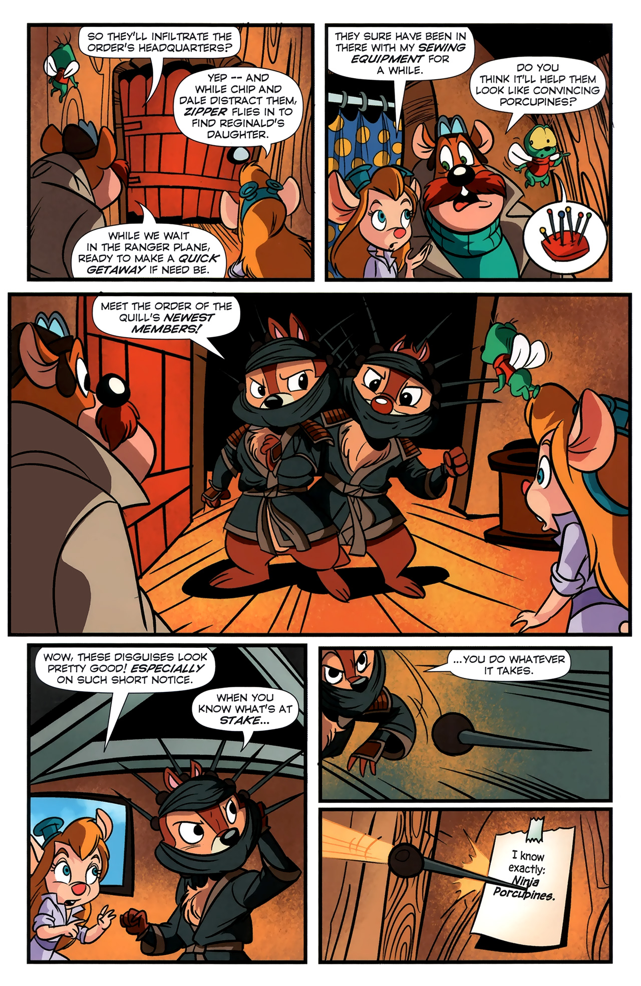 Read online Chip 'N' Dale Rescue Rangers comic -  Issue #6 - 14
