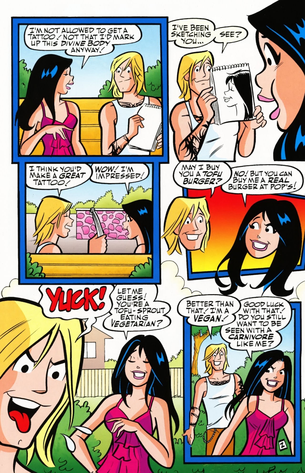 Read online Veronica comic -  Issue #201 - 4
