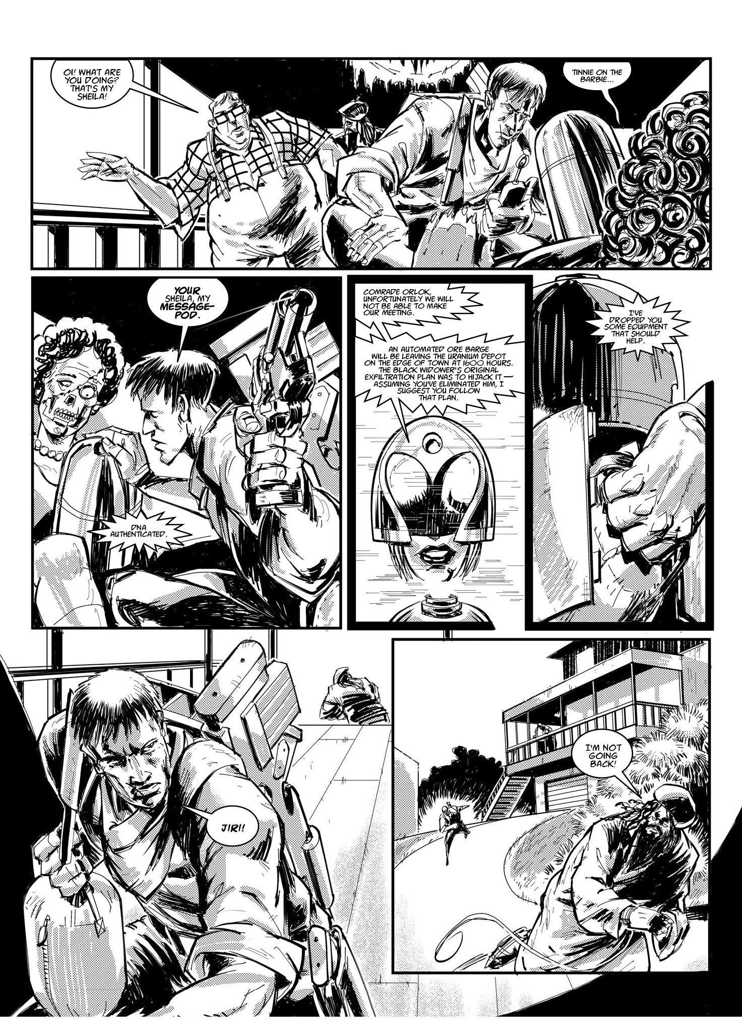Read online Judge Dredd Megazine (Vol. 5) comic -  Issue #420 - 122