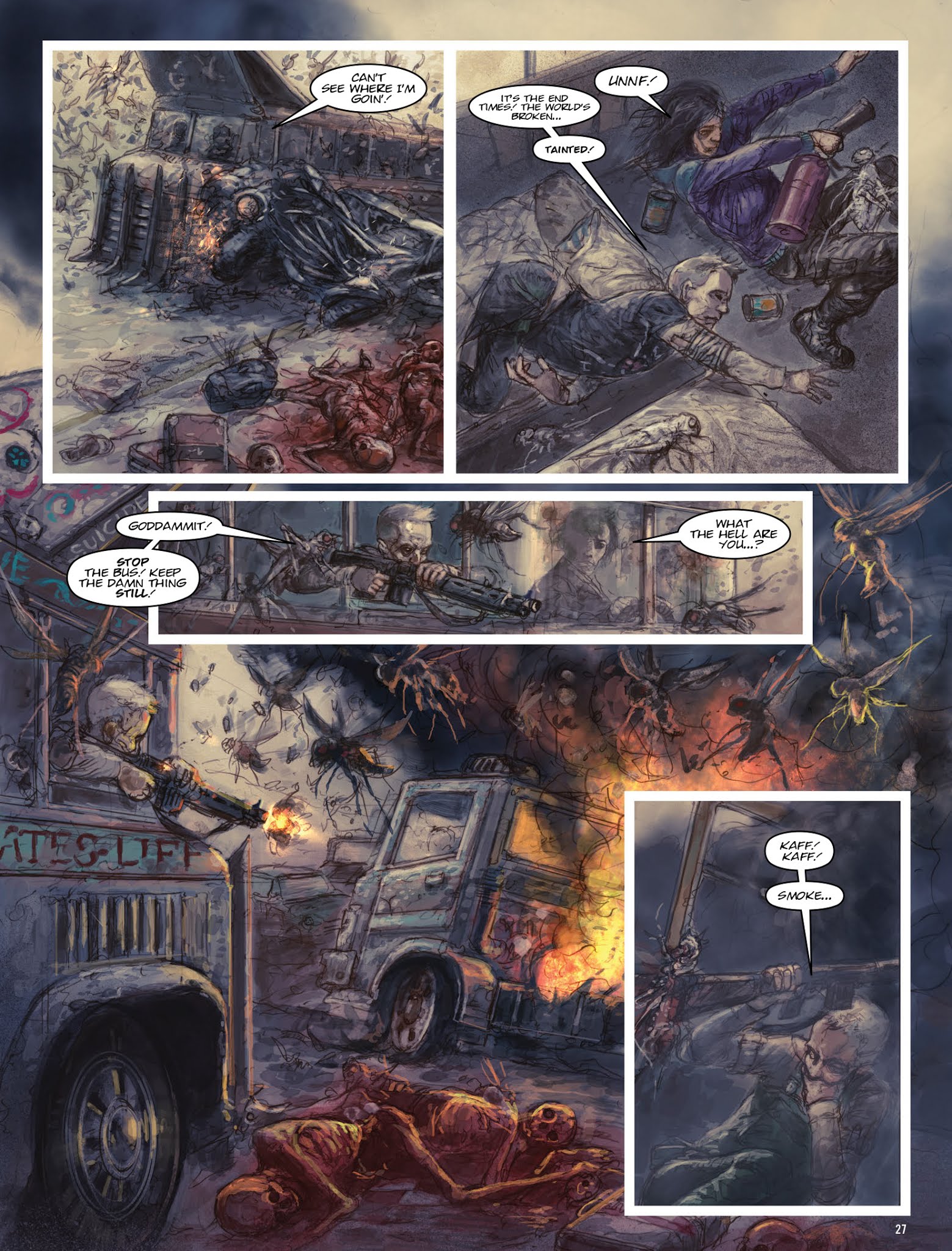 Read online The Dark Judges: The Fall of Deadworld comic -  Issue # TPB - 28