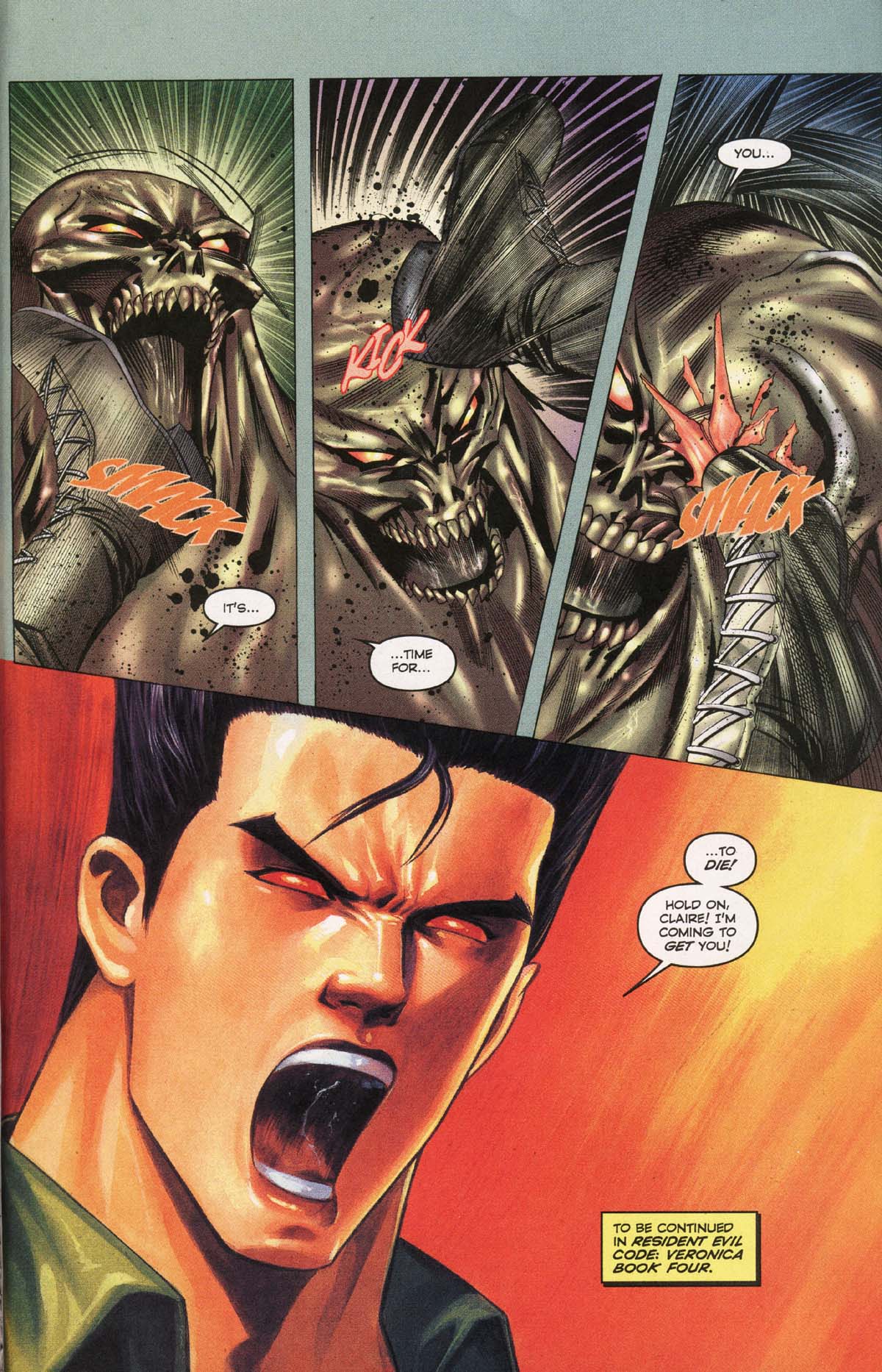 Read online Resident Evil Code: Veronica comic -  Issue #3 - 146