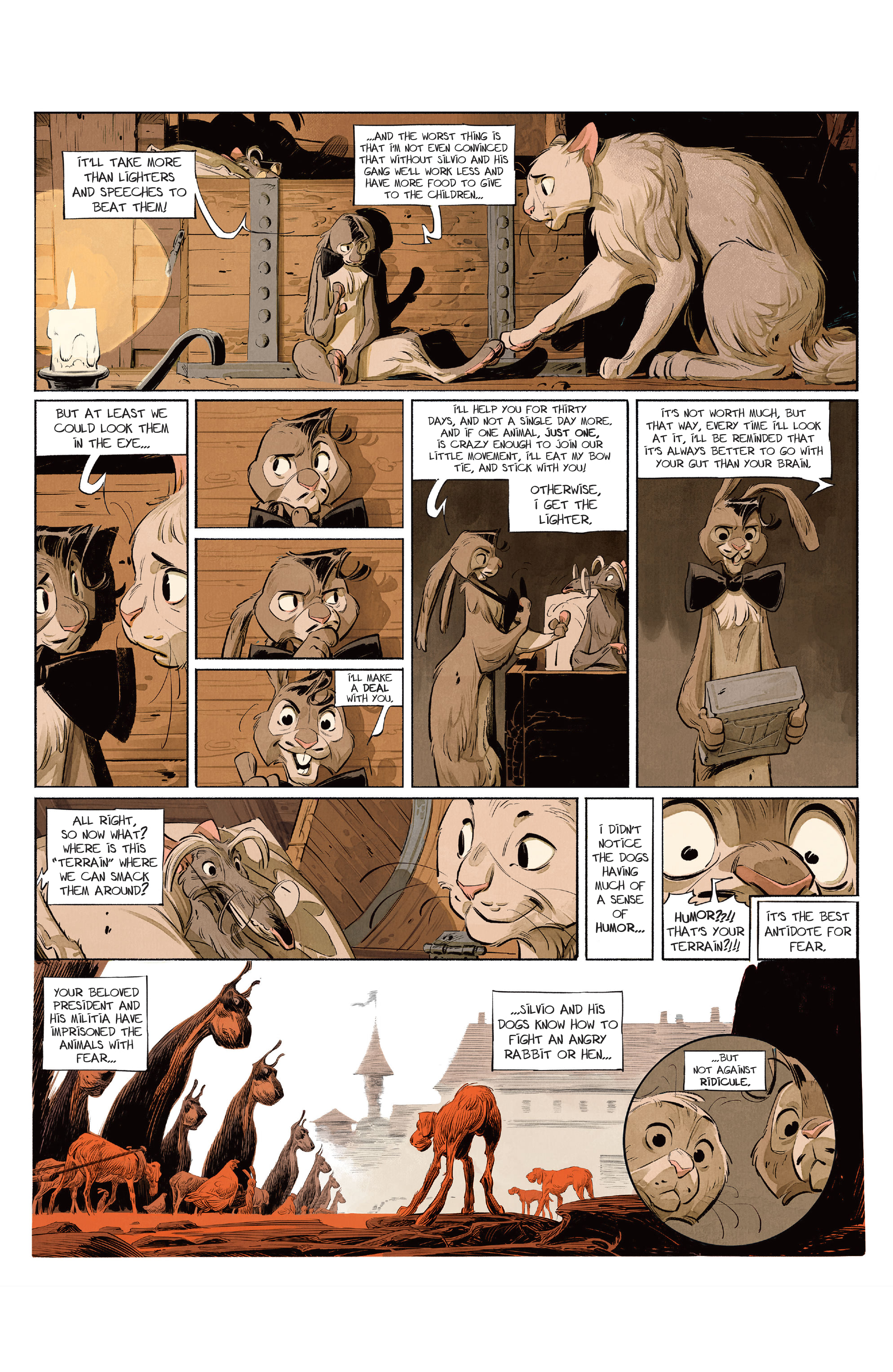 Read online Animal Castle comic -  Issue #3 - 6
