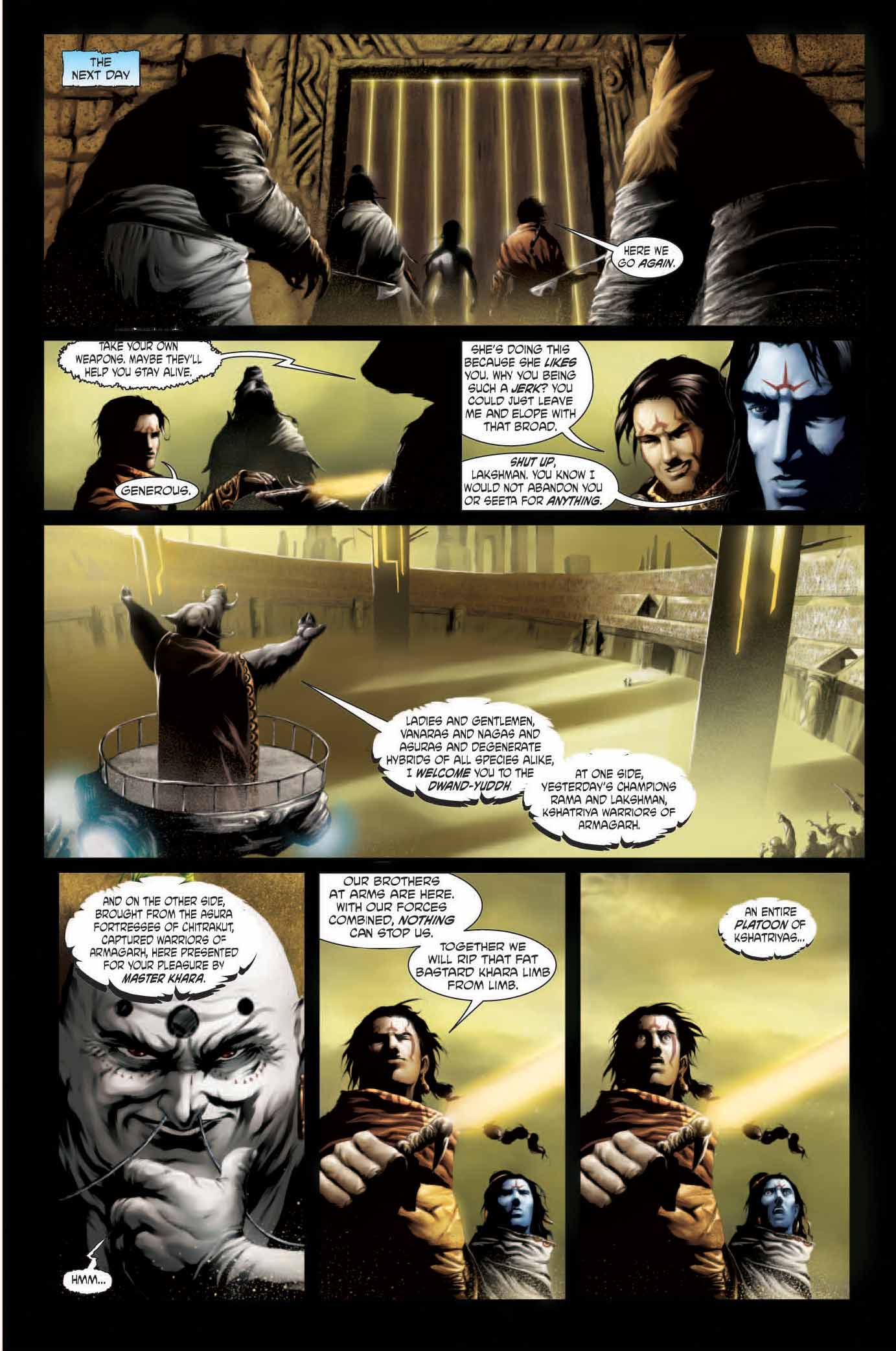 Read online Ramayan 3392 A.D. Reloaded comic -  Issue #4 - 16