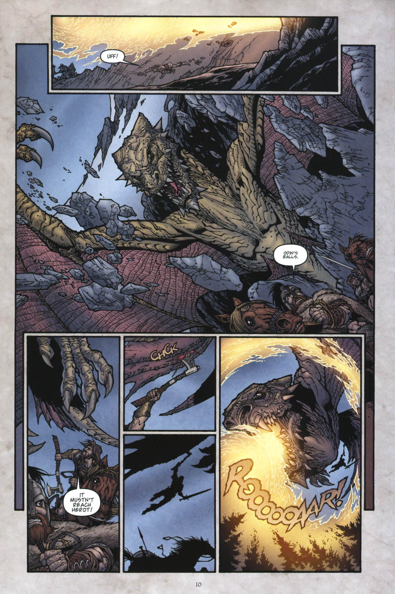Read online Beowulf (2007) comic -  Issue #4 - 12