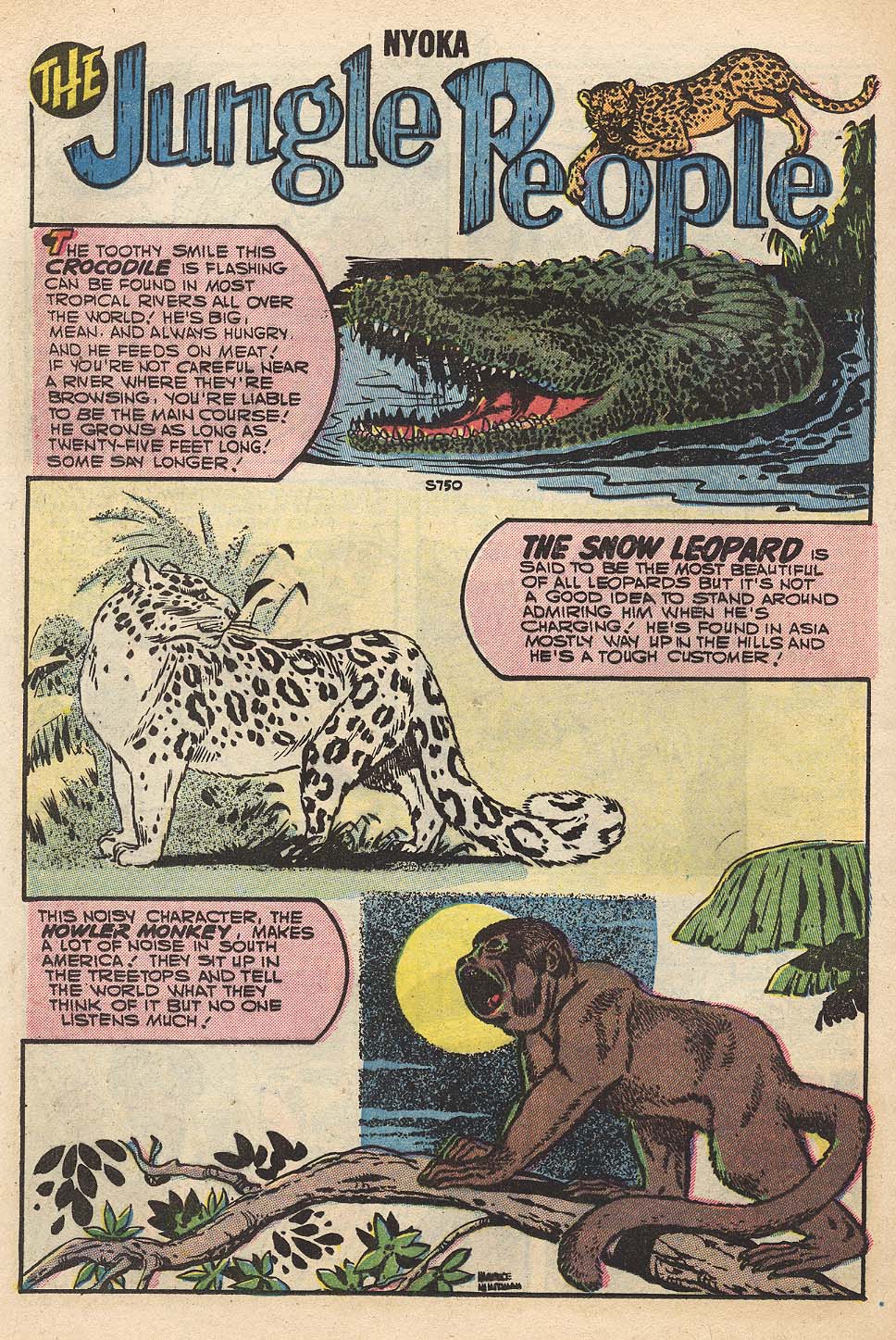 Read online Nyoka the Jungle Girl (1955) comic -  Issue #20 - 24
