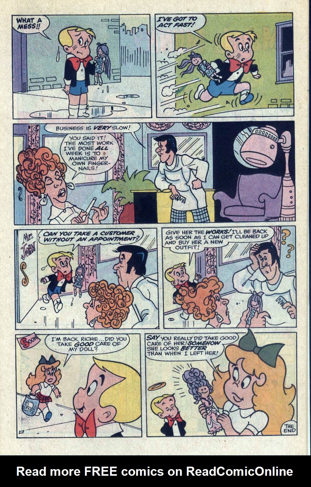 Read online Richie Rich And [...] comic -  Issue #5 - 11
