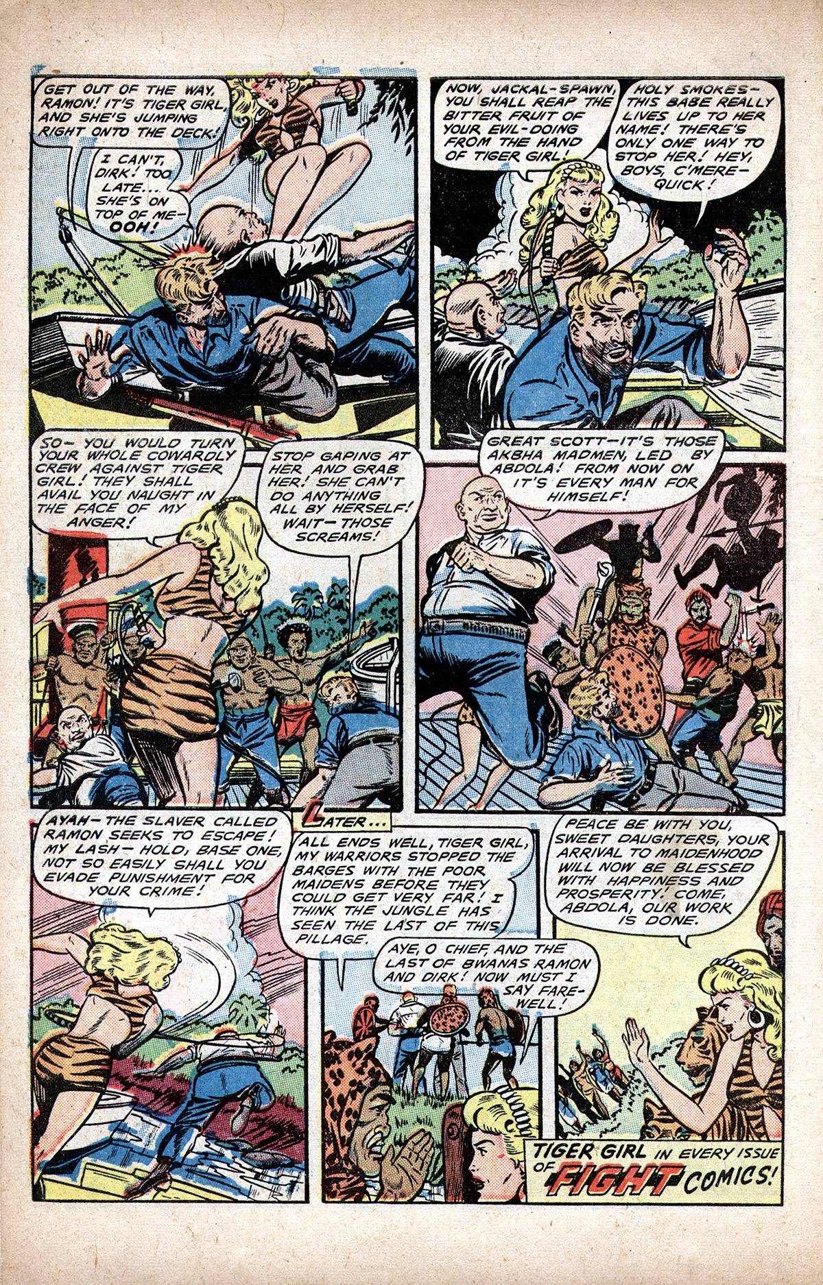 Read online Fight Comics comic -  Issue #65 - 12