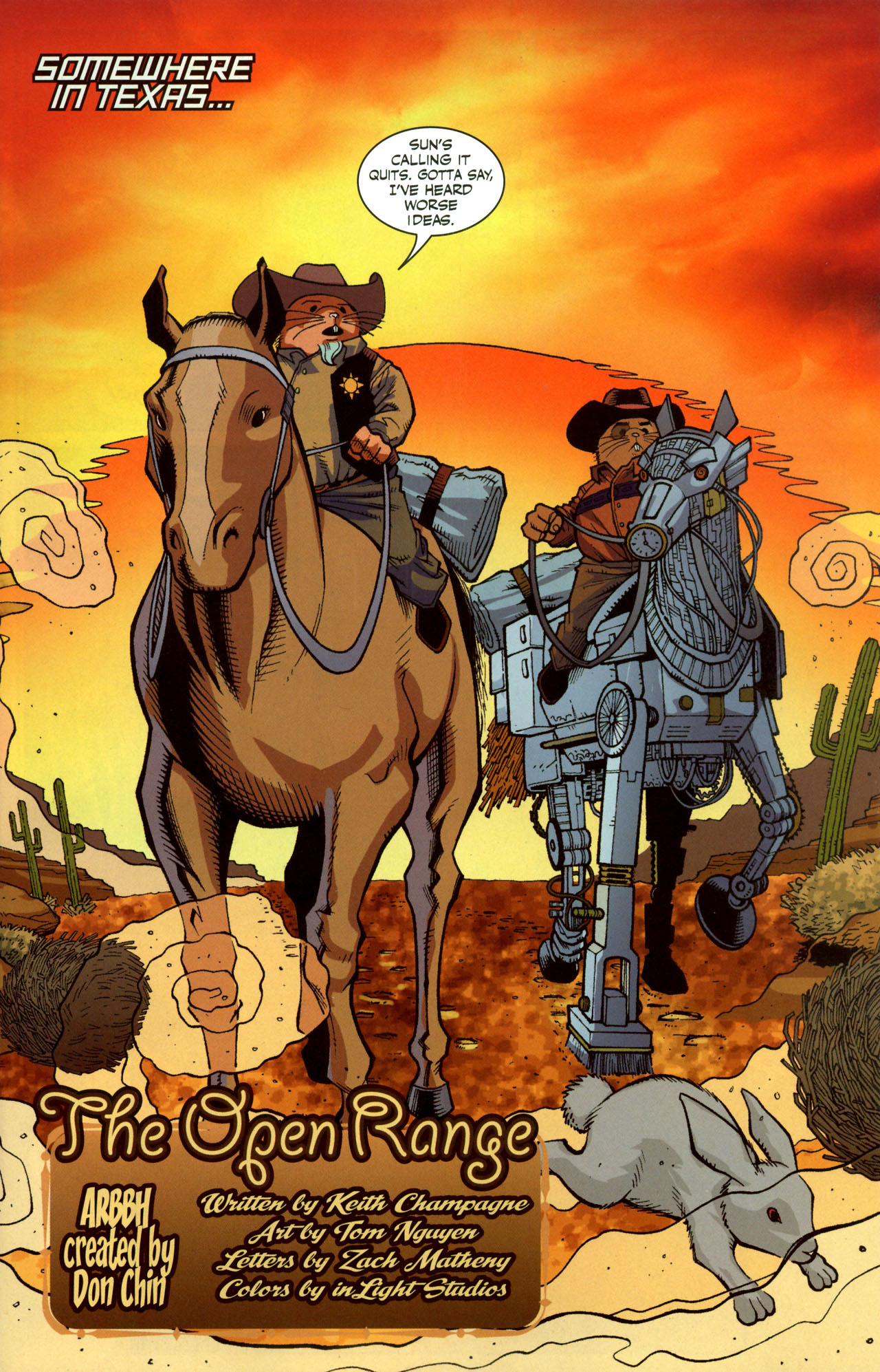 Read online Adolescent Radioactive Black Belt Hamsters (2008) comic -  Issue #3 - 3