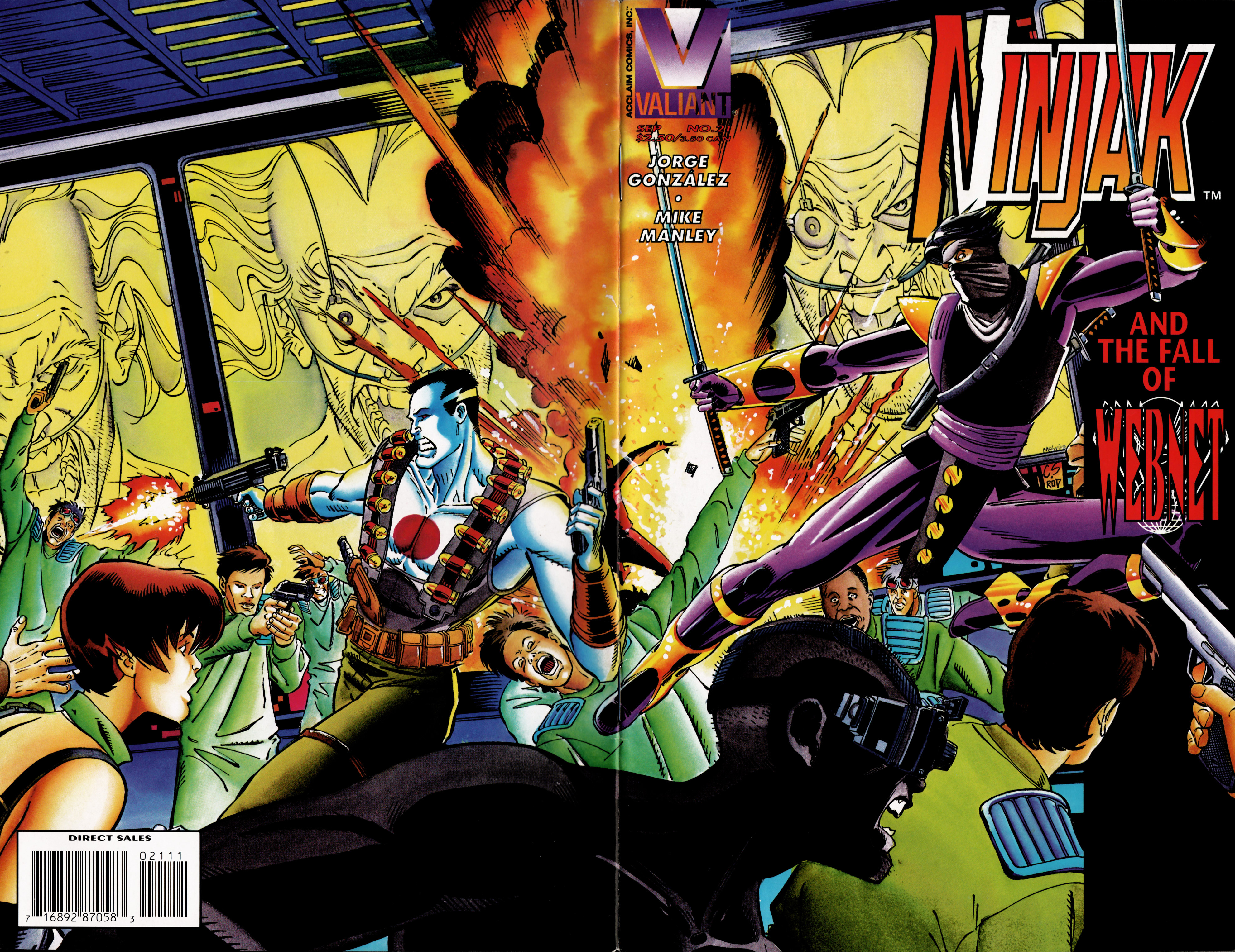 Read online Ninjak (1994) comic -  Issue #21 - 2