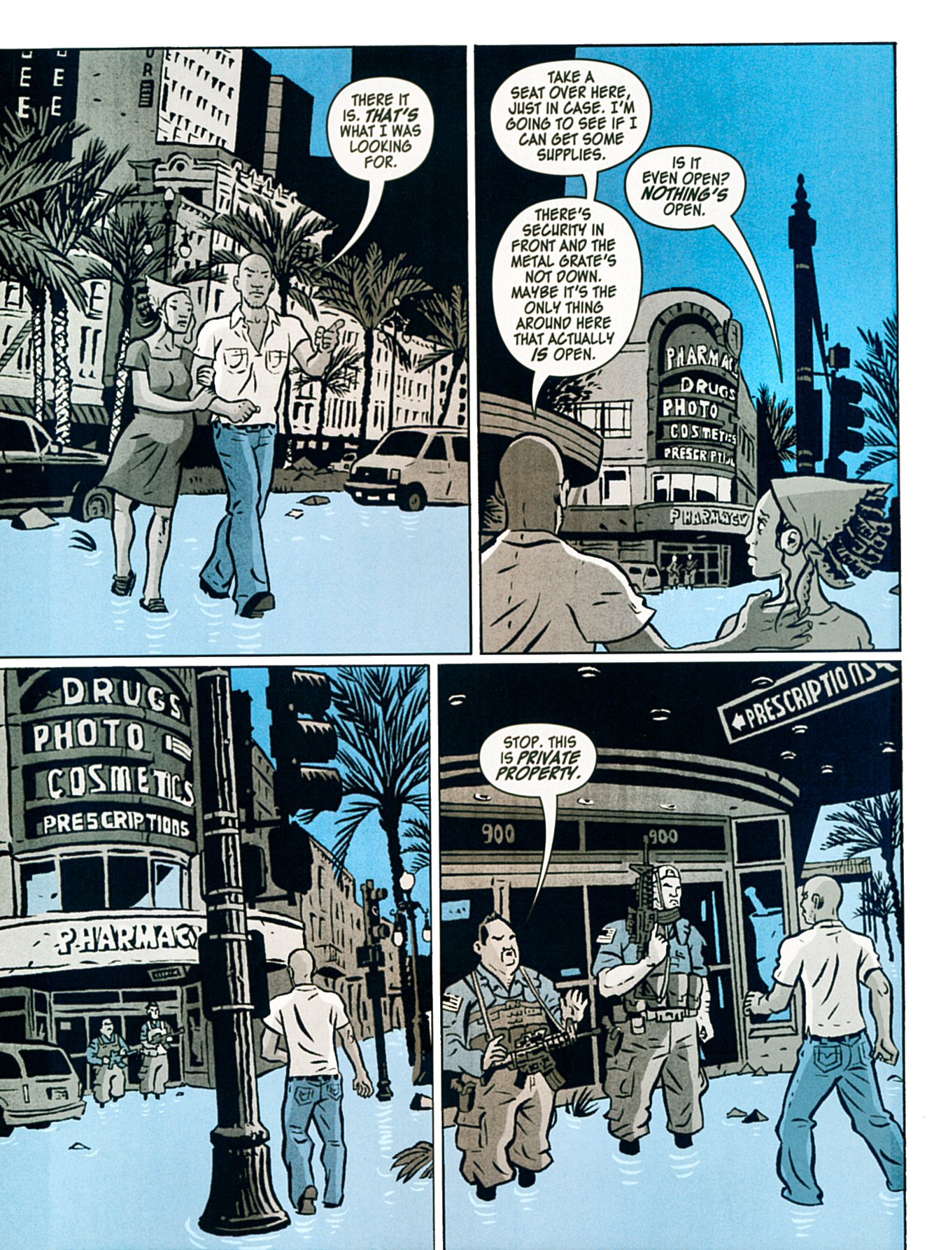 Read online Dark Rain: A New Orleans Story comic -  Issue # TPB - 111