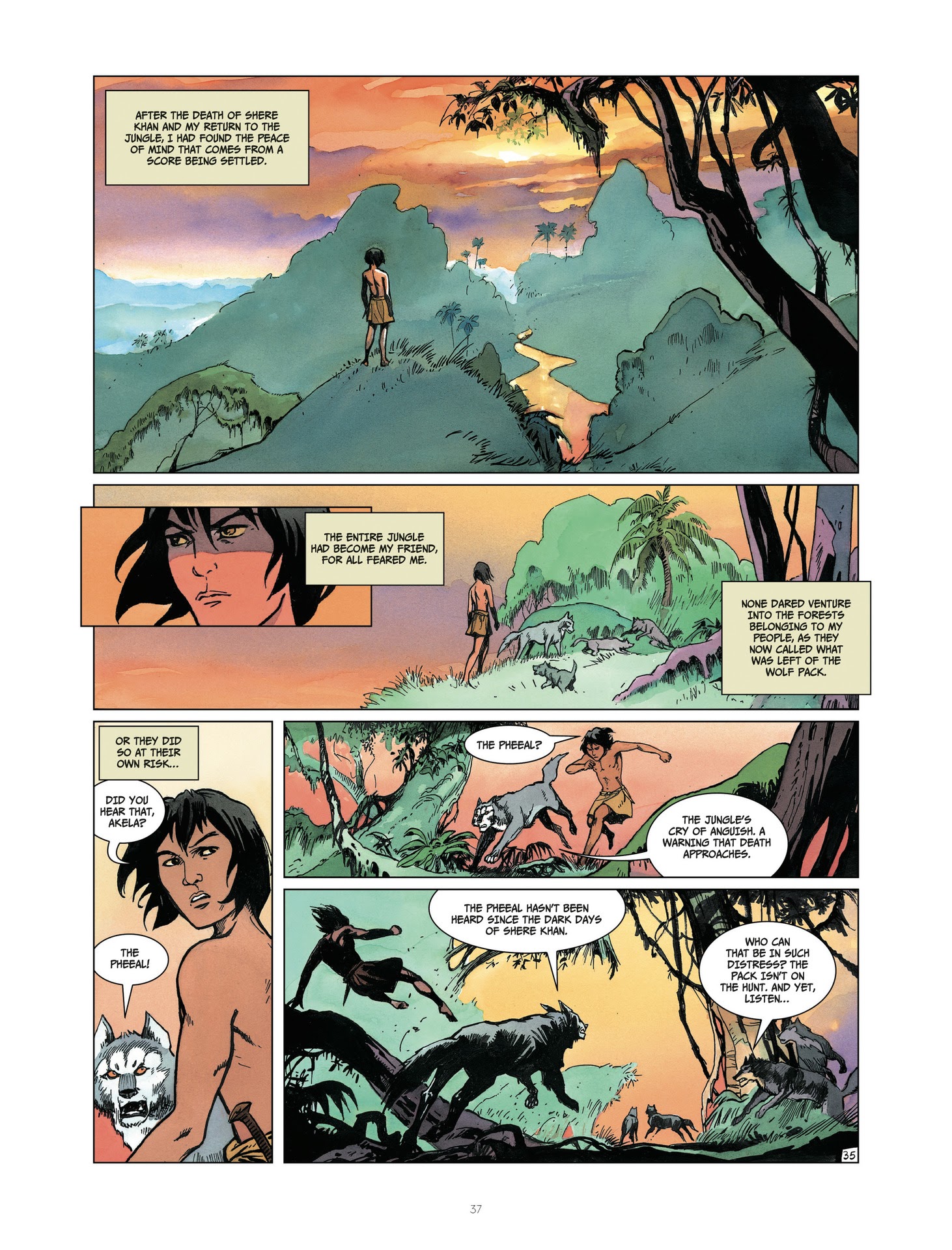 Read online The Last Jungle Book comic -  Issue #2 - 37