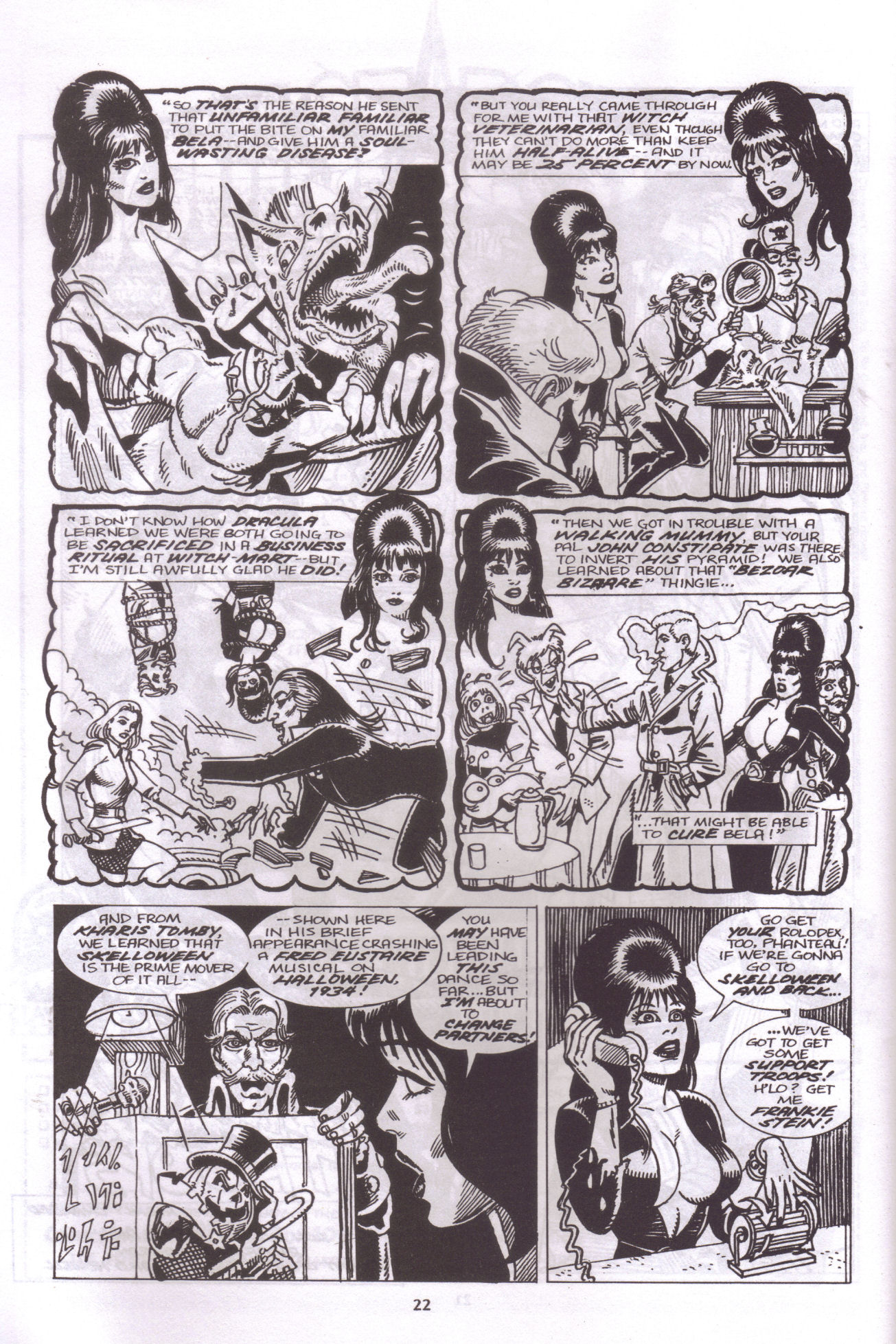Read online Elvira, Mistress of the Dark comic -  Issue #49 - 19
