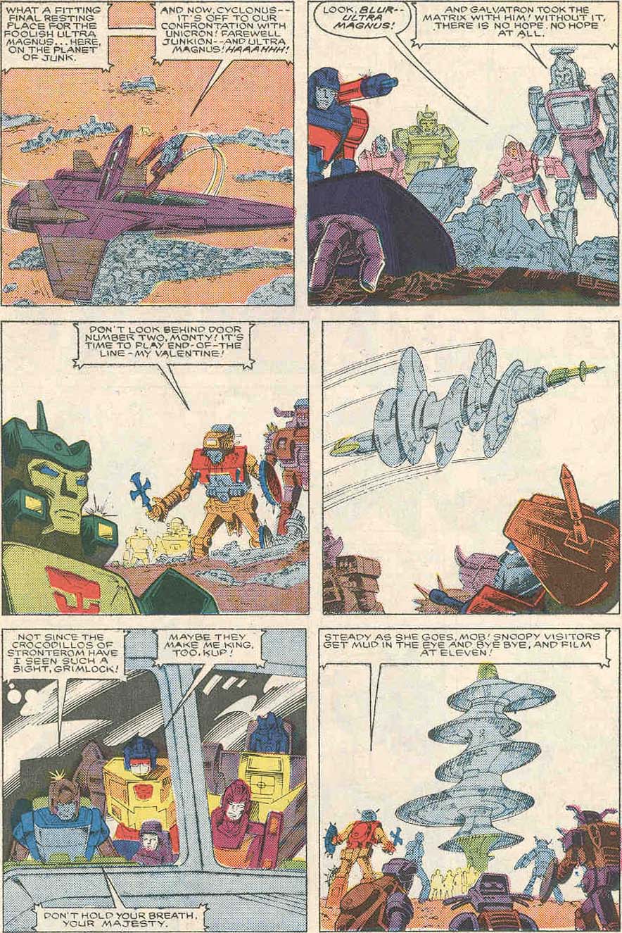 Read online The Transformers: The Movie comic -  Issue #3 - 10