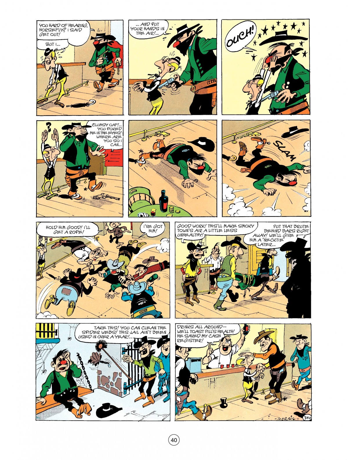 Read online A Lucky Luke Adventure comic -  Issue #40 - 40