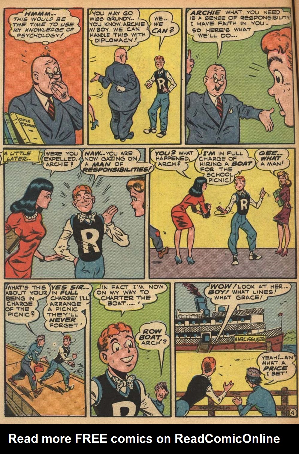 Read online Pep Comics comic -  Issue #49 - 7