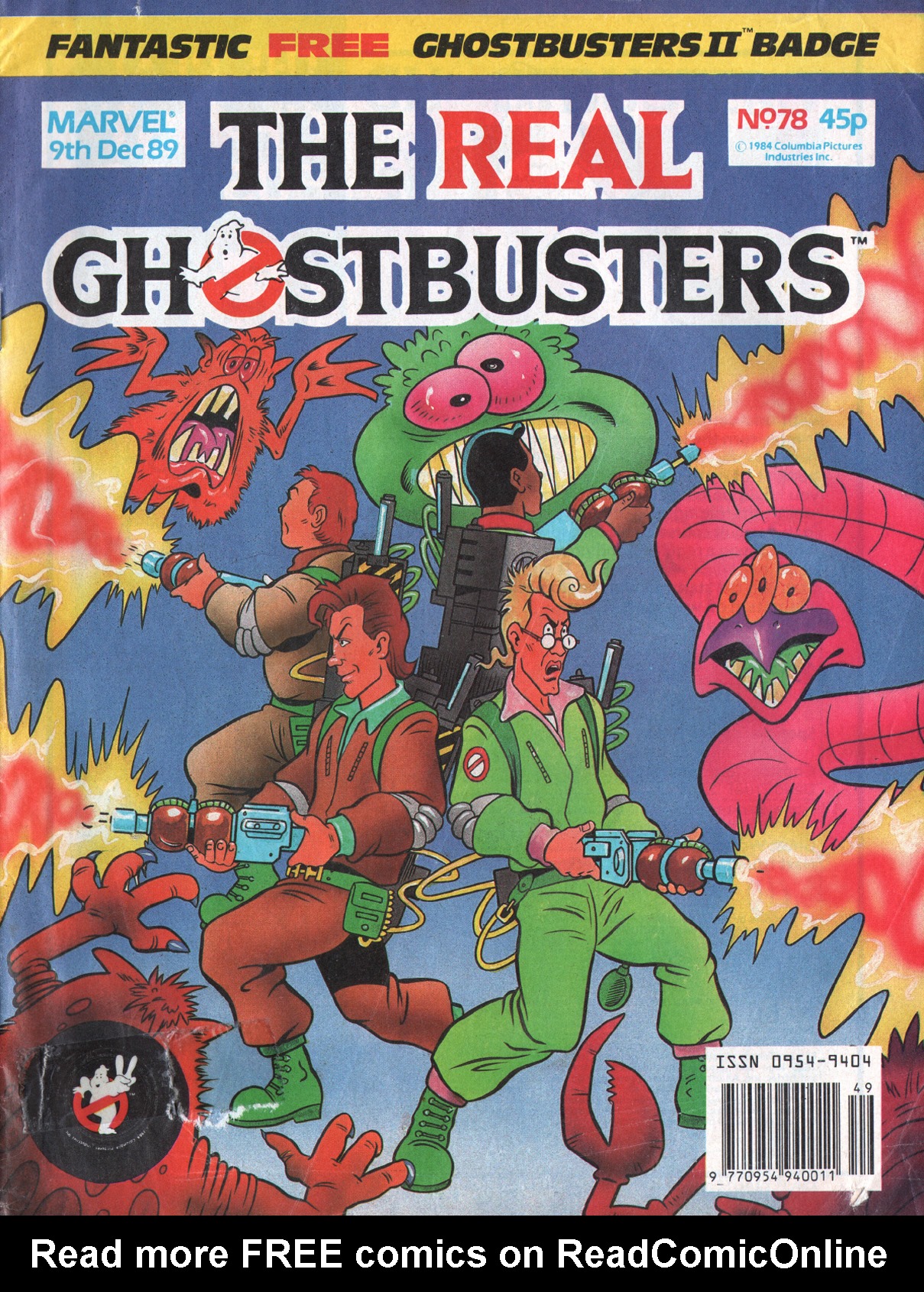 Read online The Real Ghostbusters comic -  Issue #78 - 1