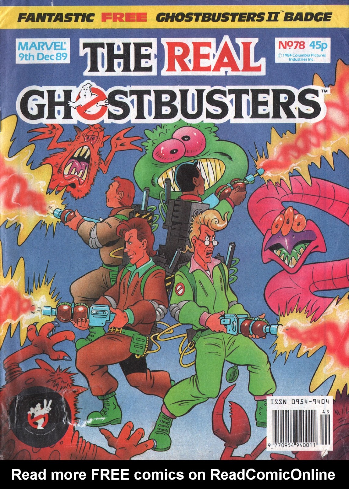 The Real Ghostbusters issue 78 - Page 1