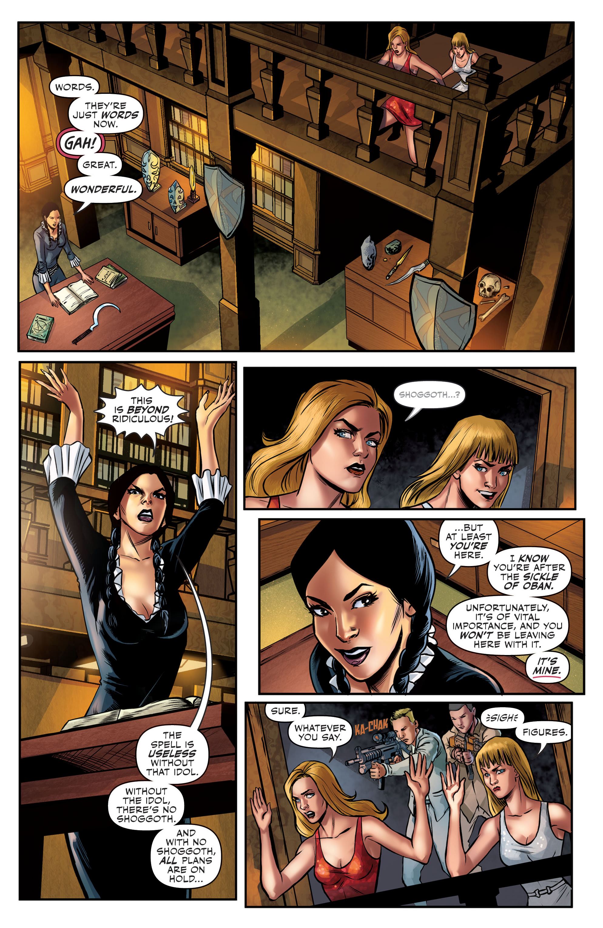Read online Grimm Spotlight: Red Agent - Friendly Fire comic -  Issue # Full - 15