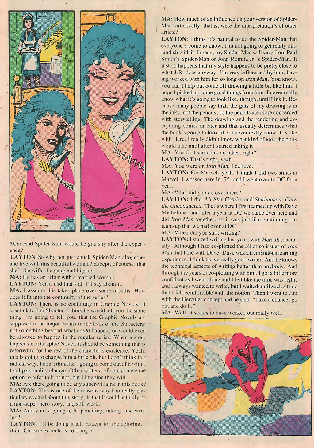 Read online Marvel Age comic -  Issue #4 - 10